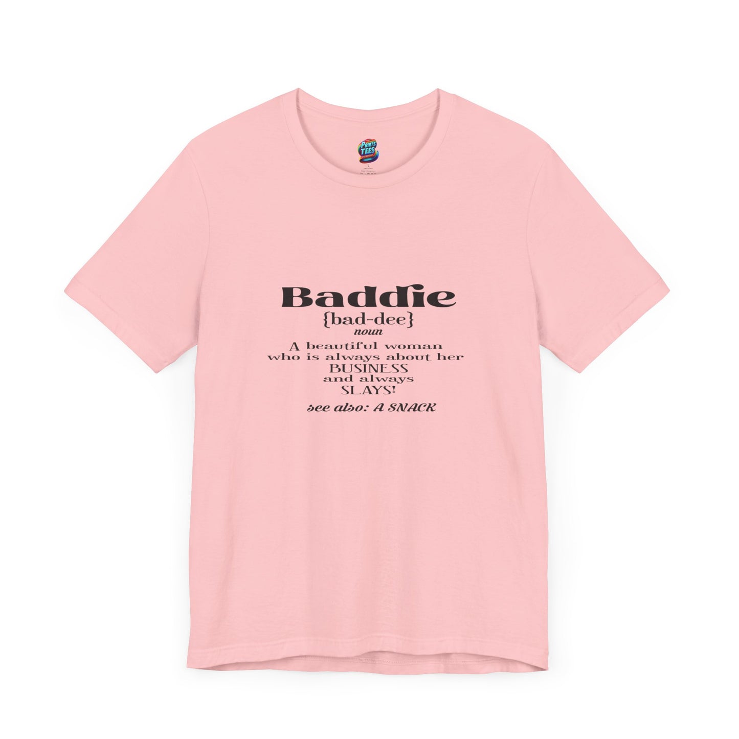Baddie Definition-Jersey Knit T-Shirt