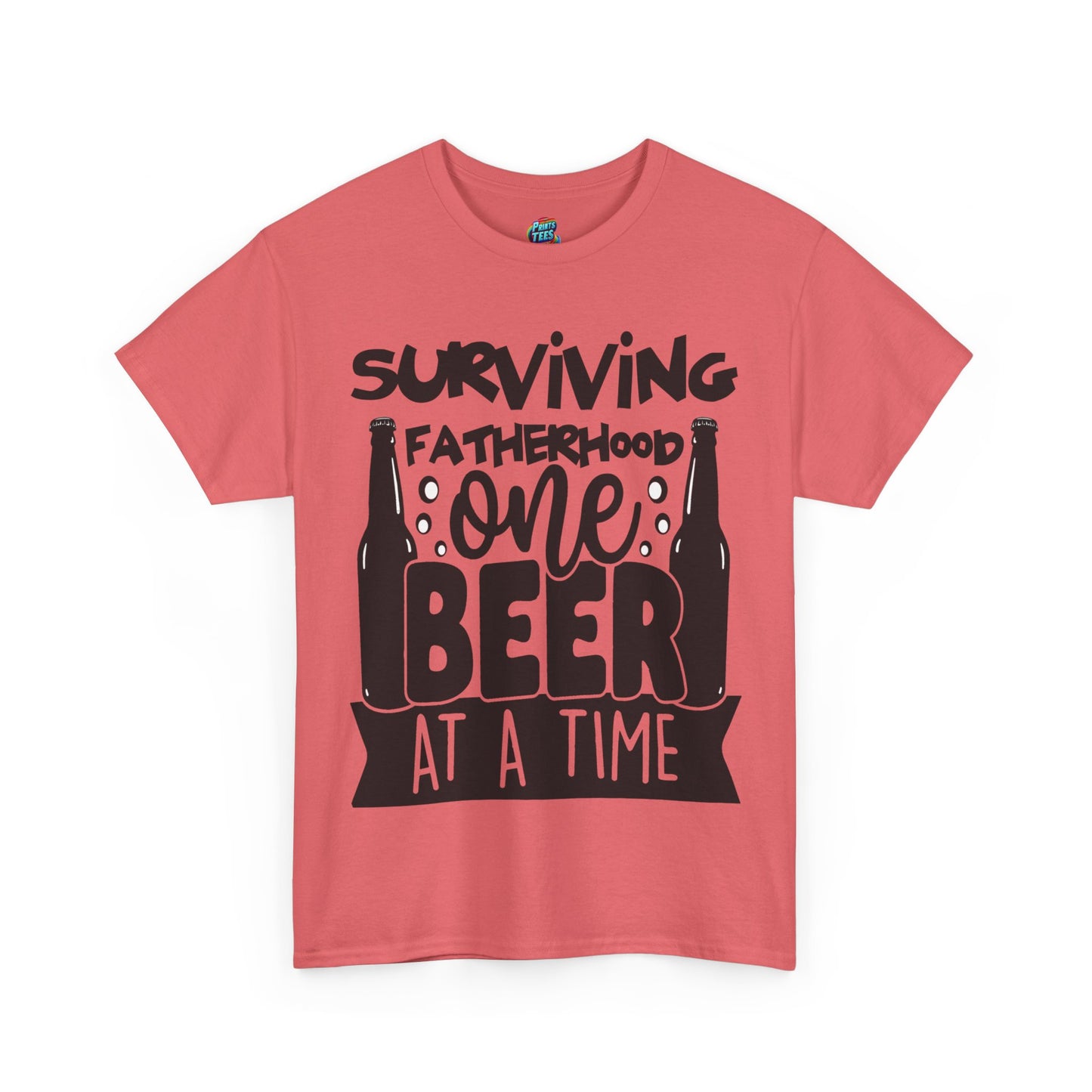 Surviving Fatherhood-Heavy Cotton Classic Tee