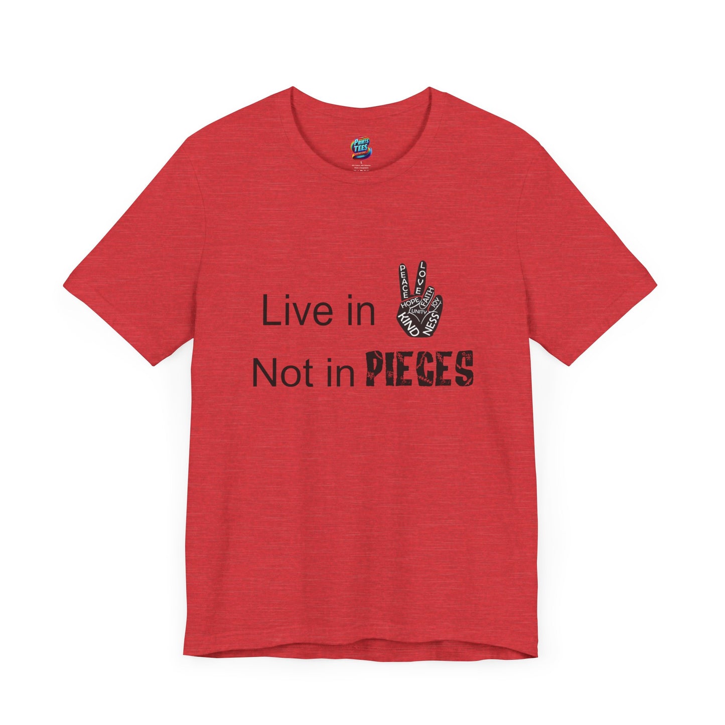 In Peace-Jersey Knit T-Shirt
