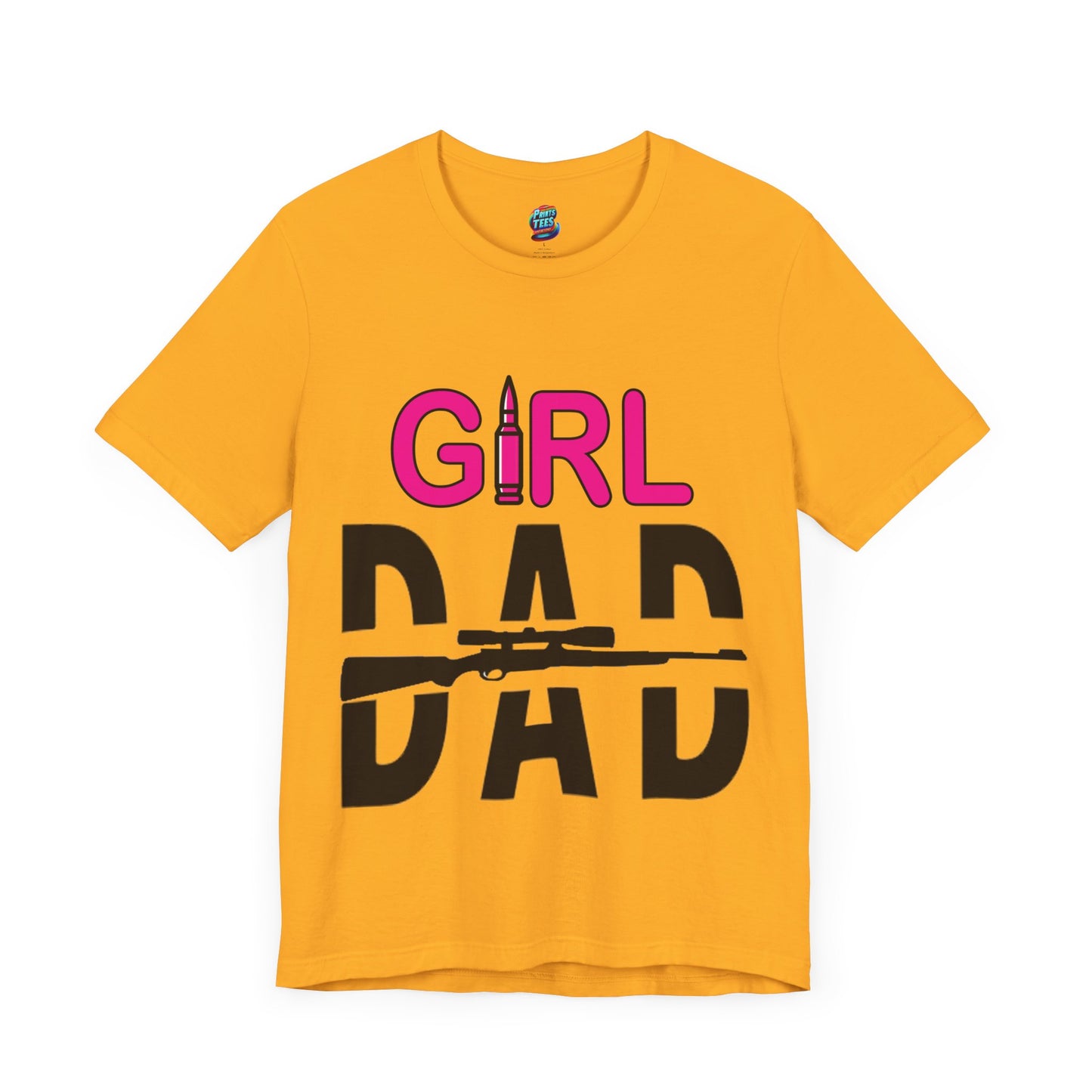 Girl Dad-Jersey Knit T-Shirt
