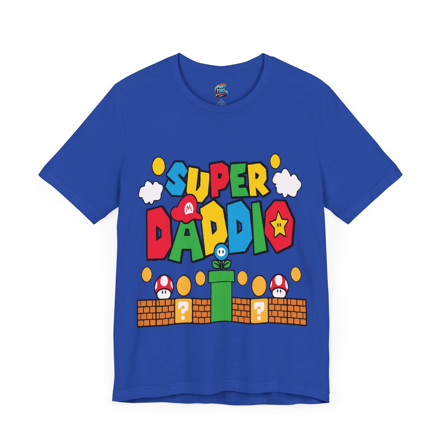 Super Daddio-Jersey Knit T-Shirt