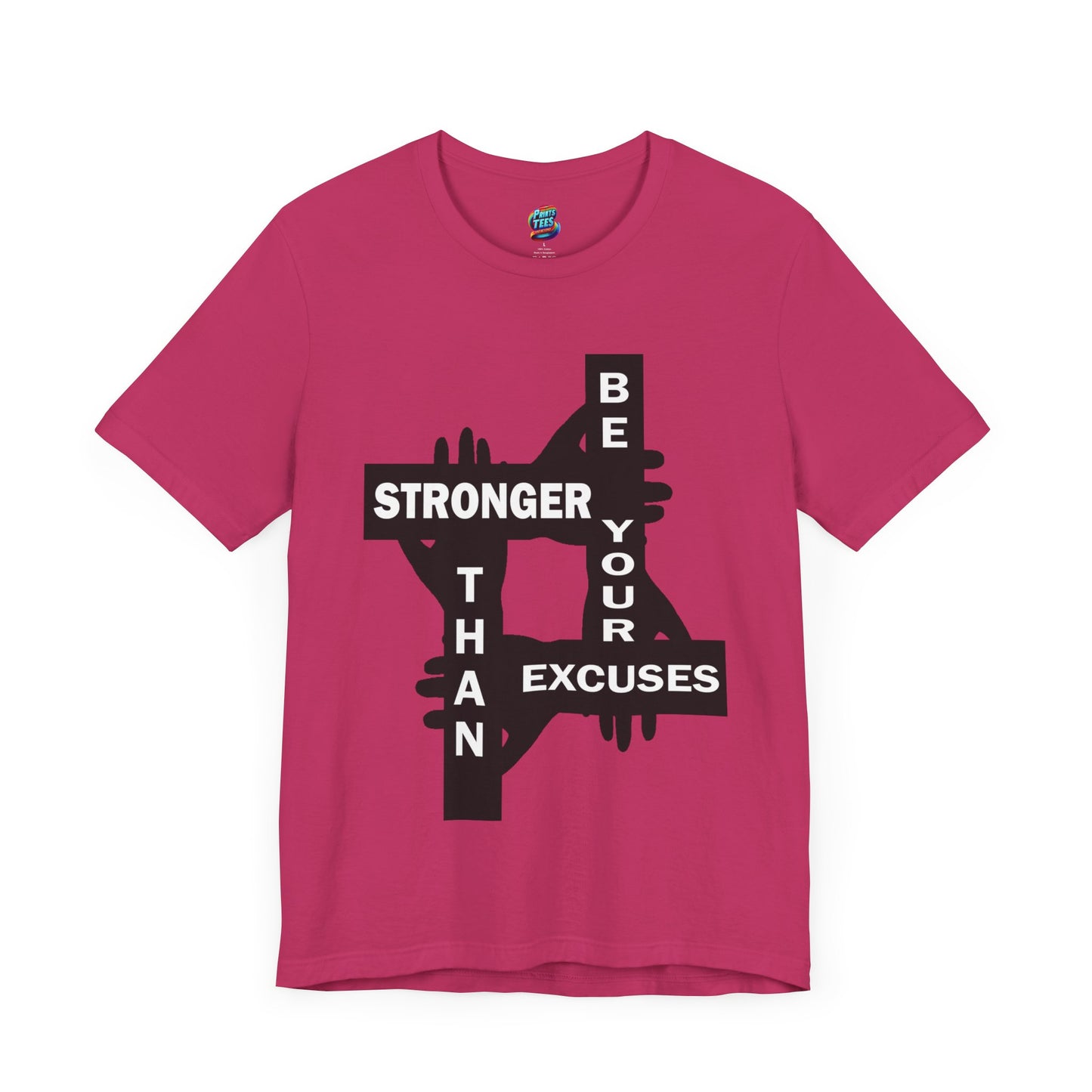 Be Stronger-Jersey Knit T-Shirt