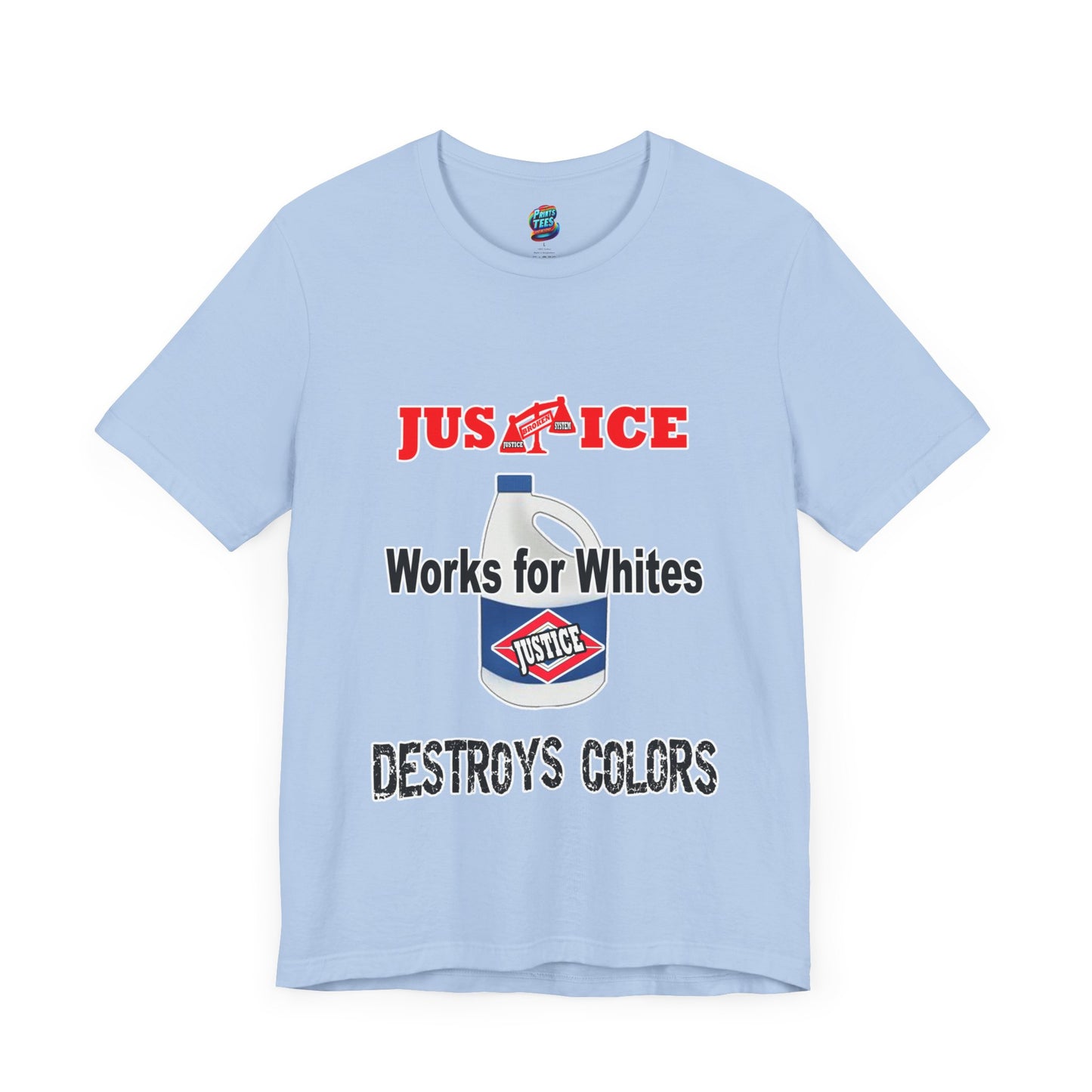 Justice System-Jersey Knit T-Shirt