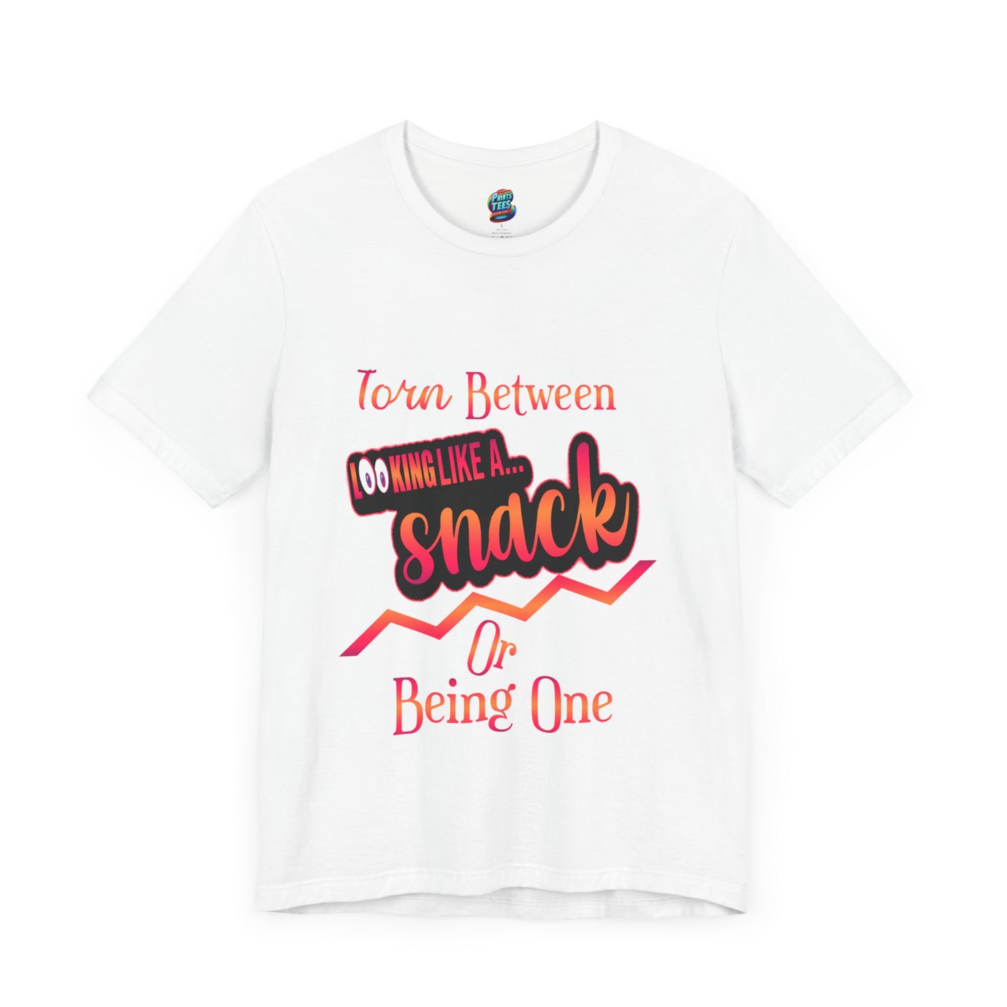 A Snack-Jersey Knit T-Shirt