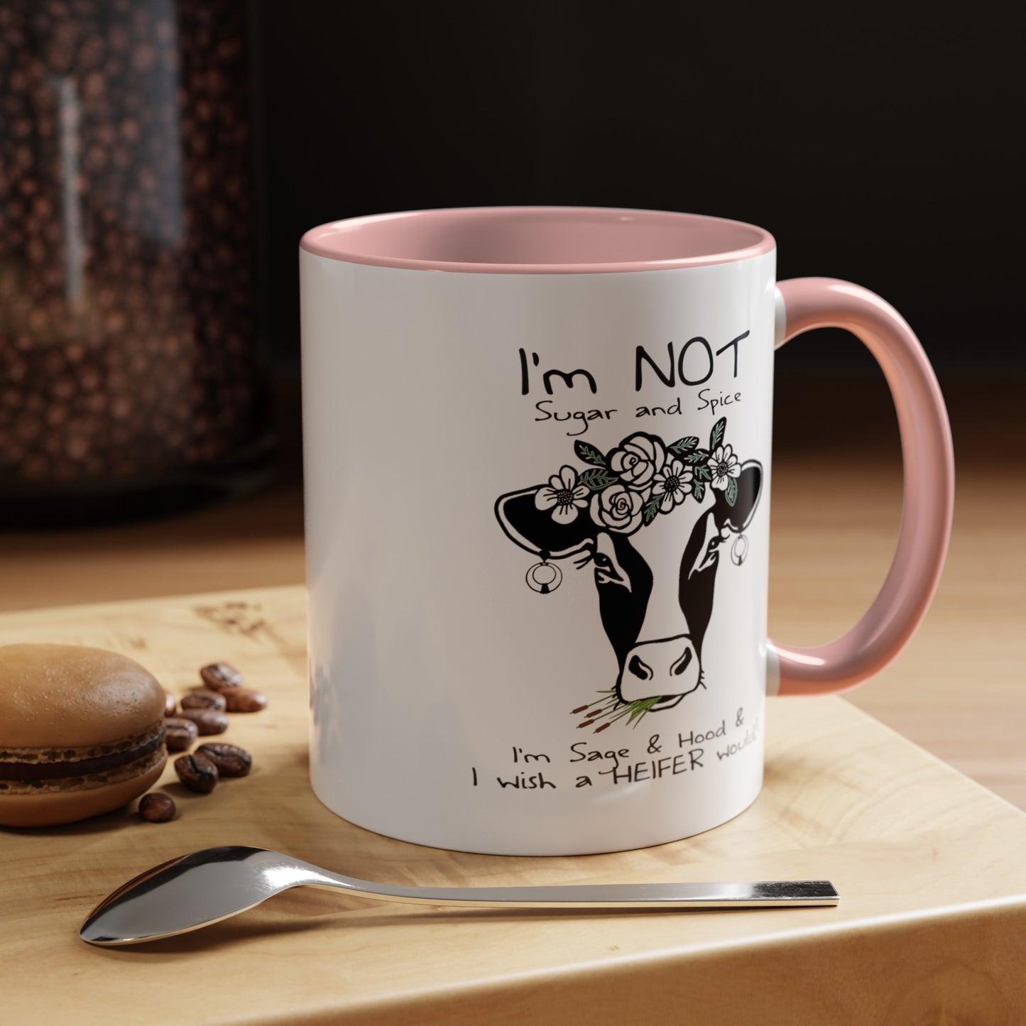 Sage and Hood-Accent Coffee Mug (11, 15oz)