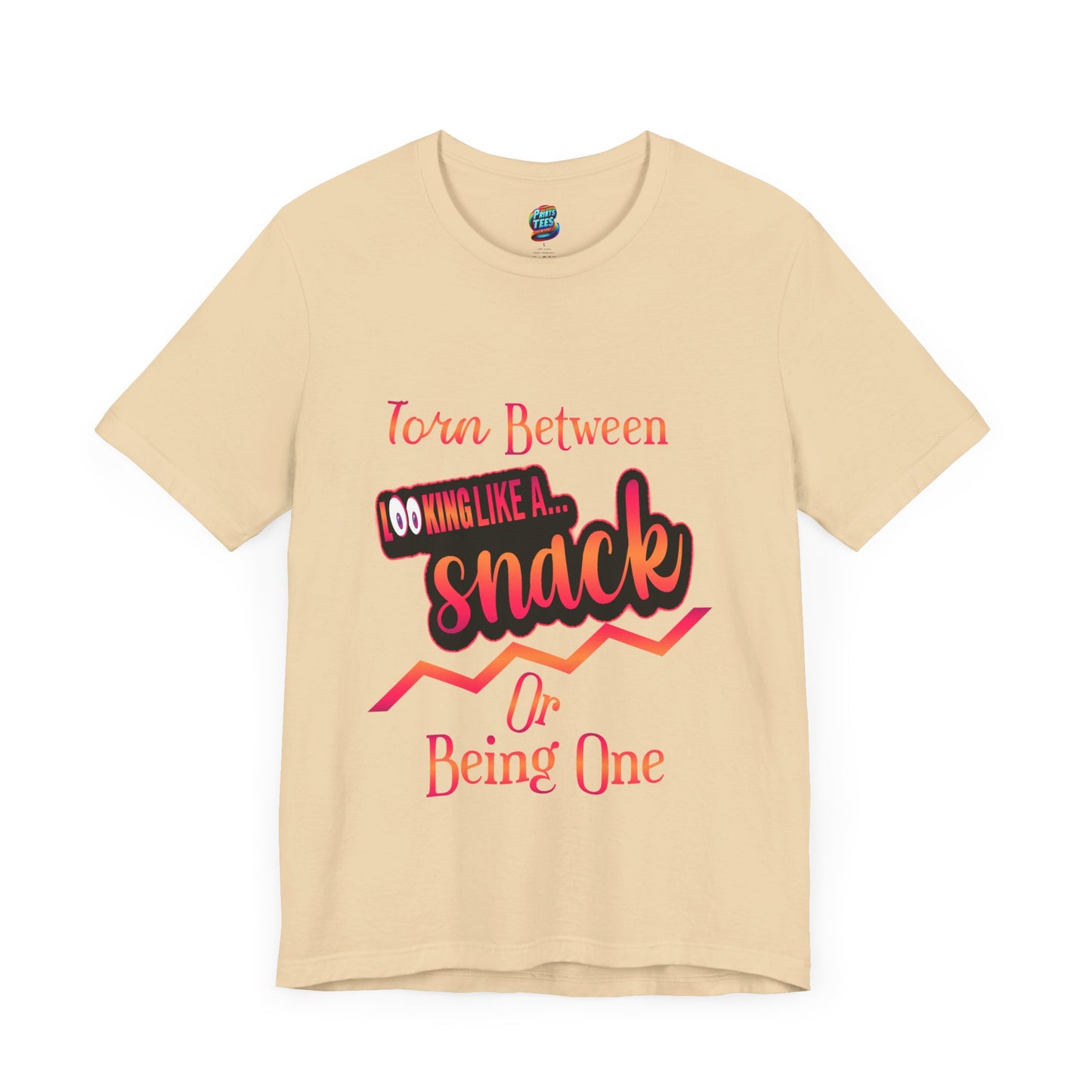 A Snack-Jersey Knit T-Shirt