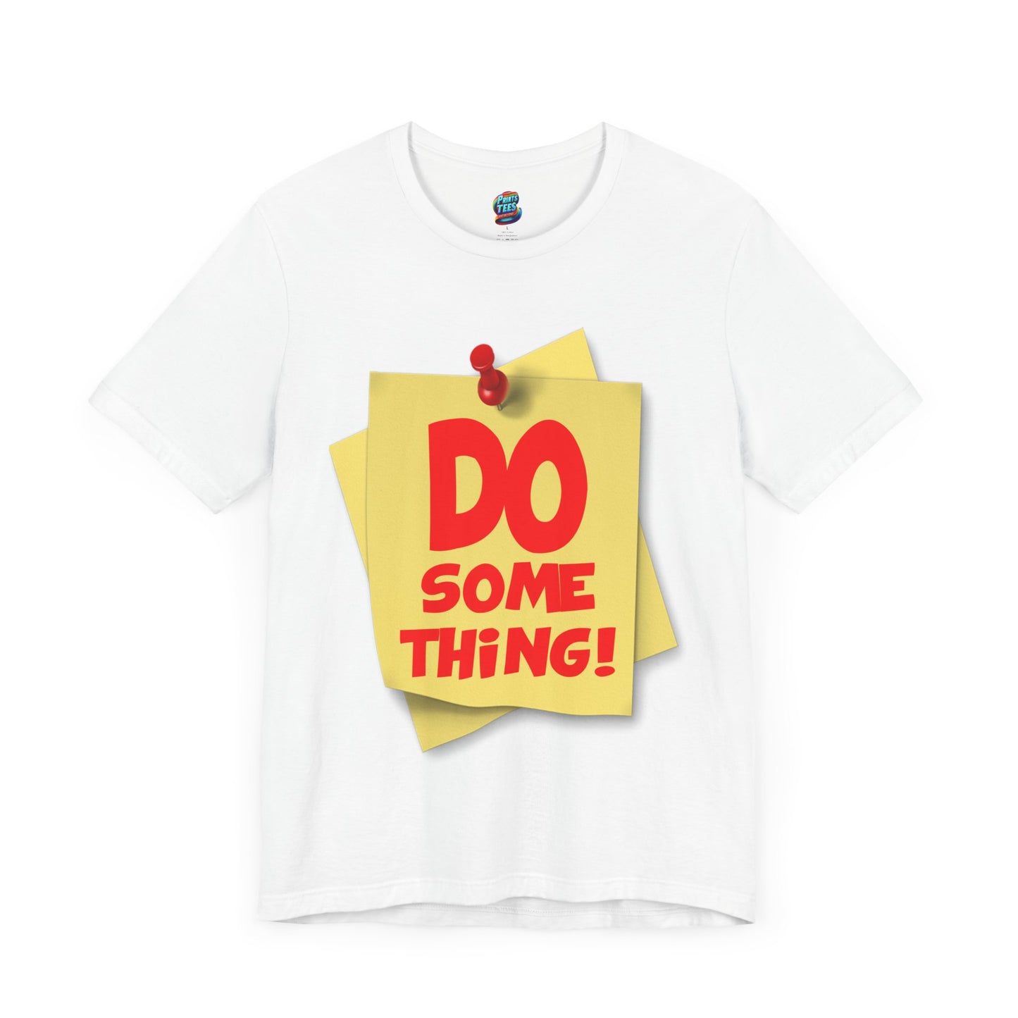 Do Something-Jersey Knit T-Shirt