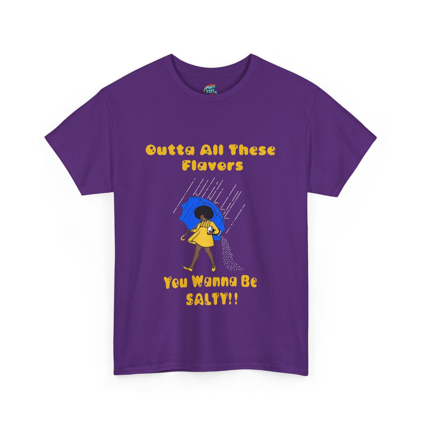 Salty-Black Girl-Heavy Cotton Classic Tee
