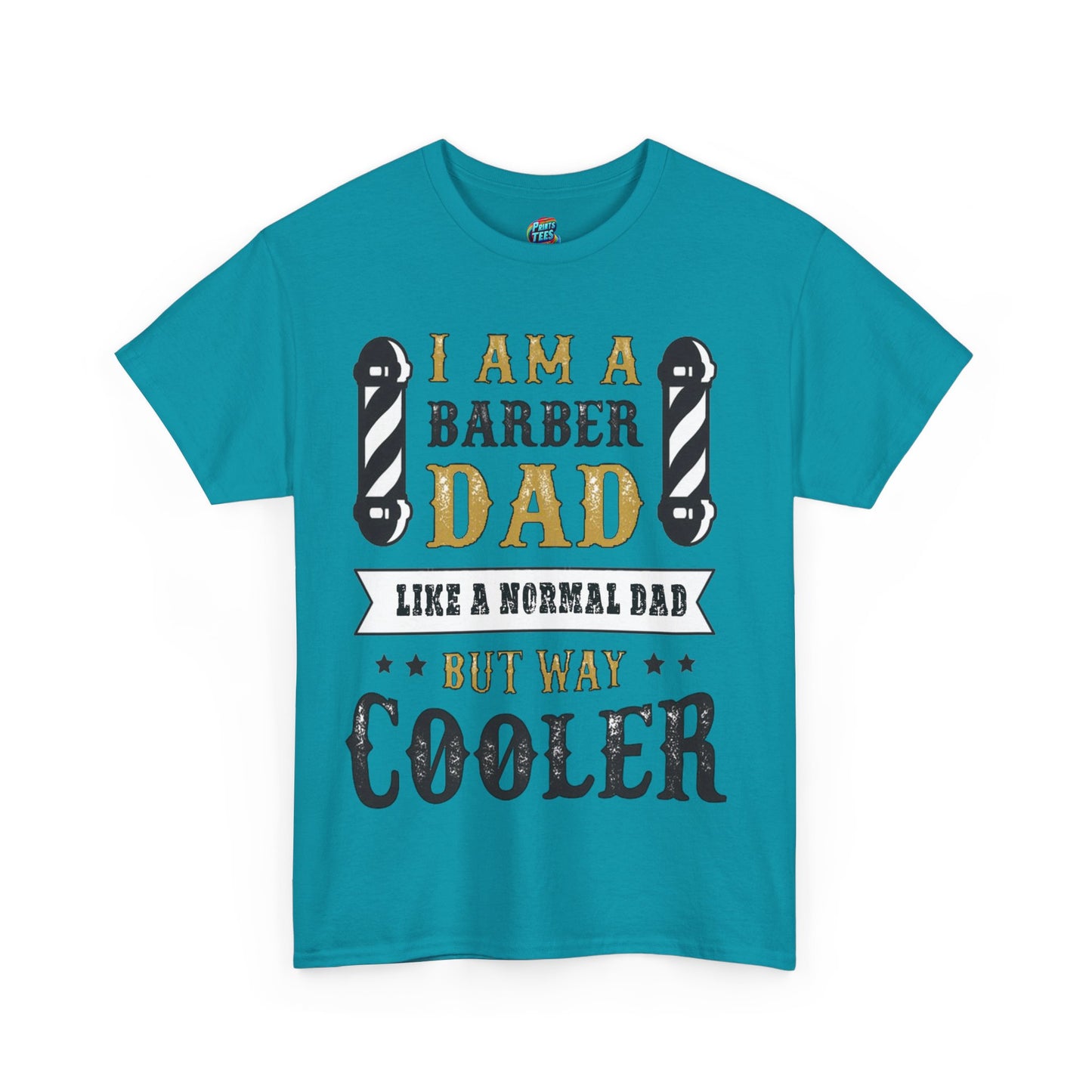 Cool Barber Dad-Heavy Cotton Classic Tee