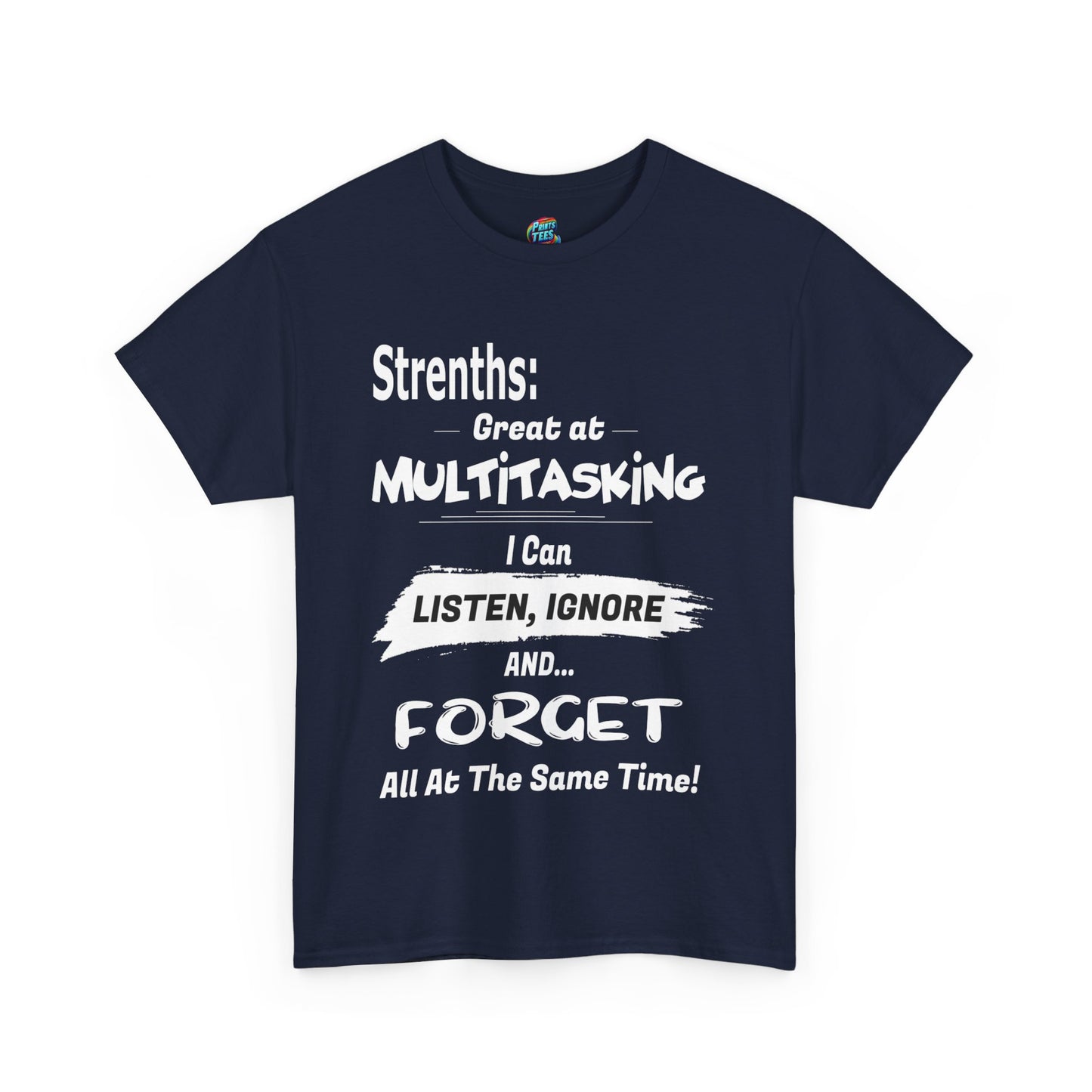 Multitasking Strengths-Heavy Cotton Classic Tee