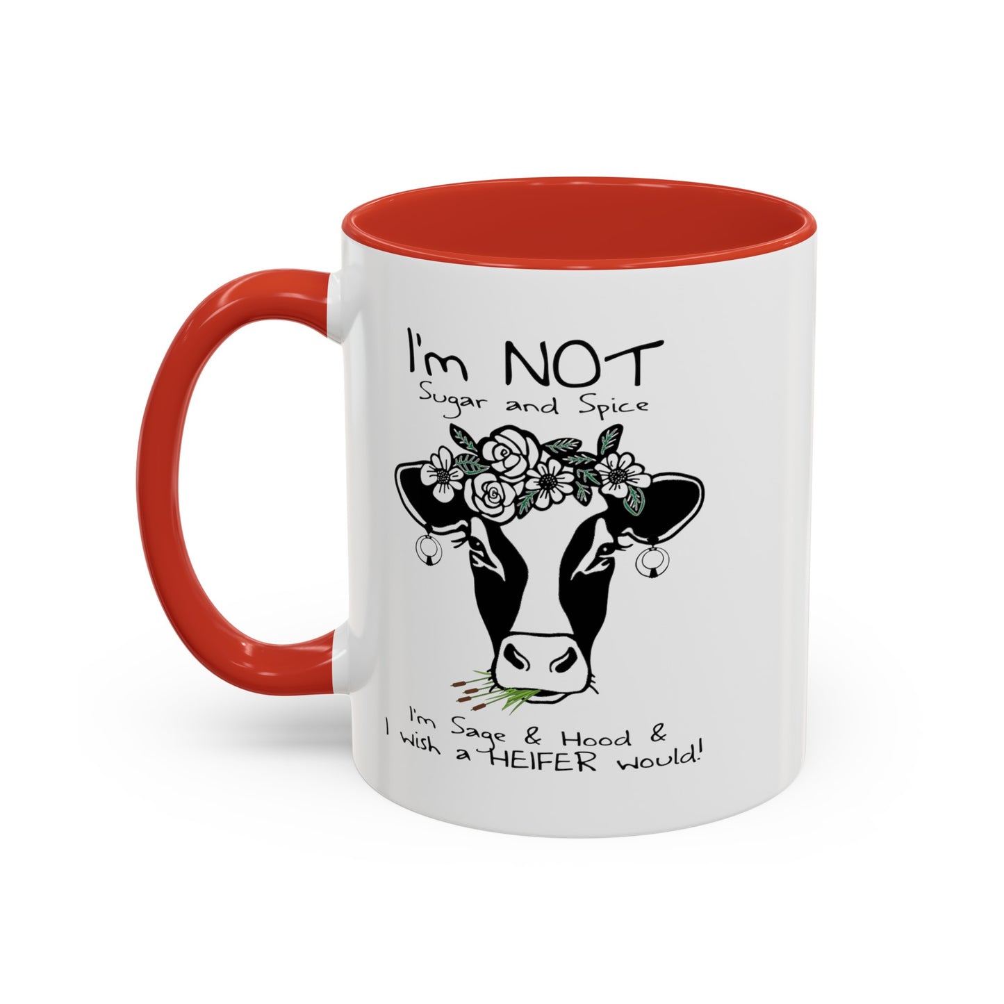 Sage and Hood-Accent Coffee Mug (11, 15oz)