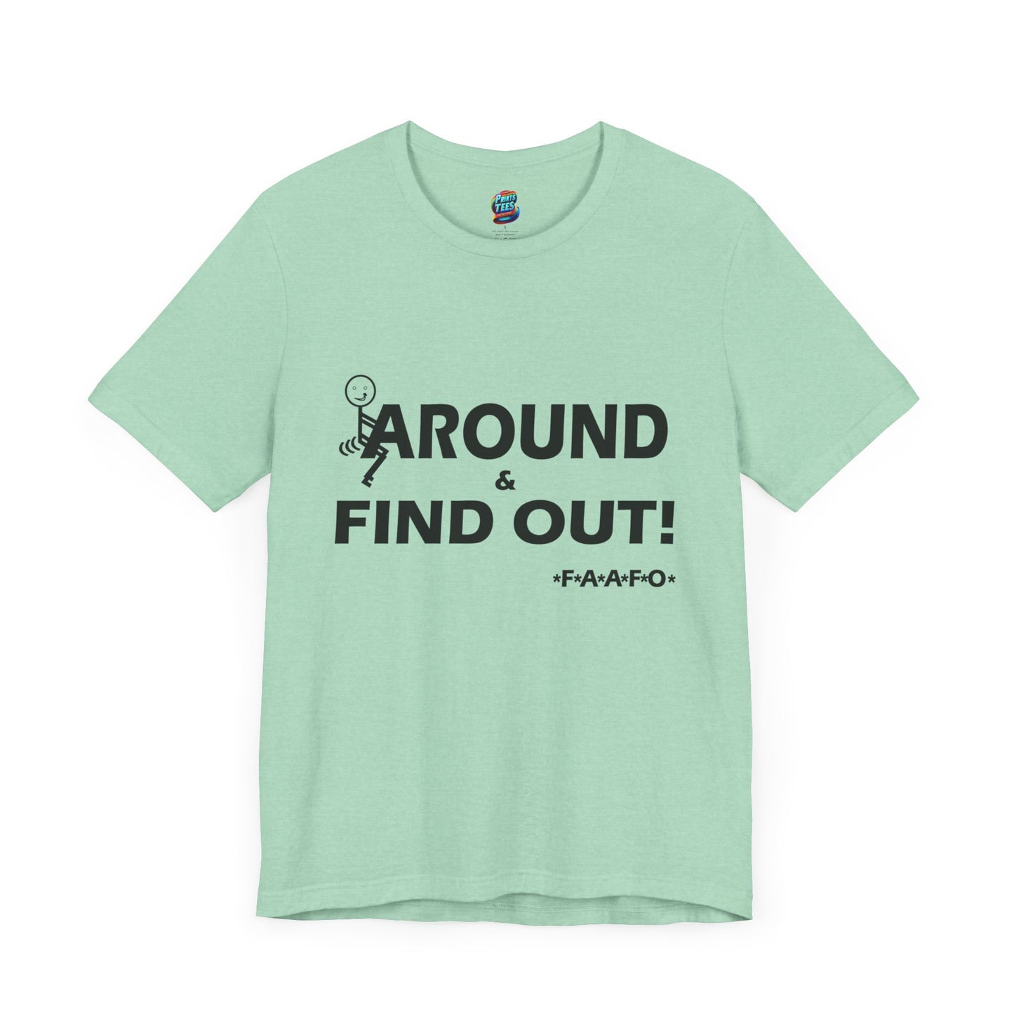 Fu(k Around-Jersey Knit T-Shirt
