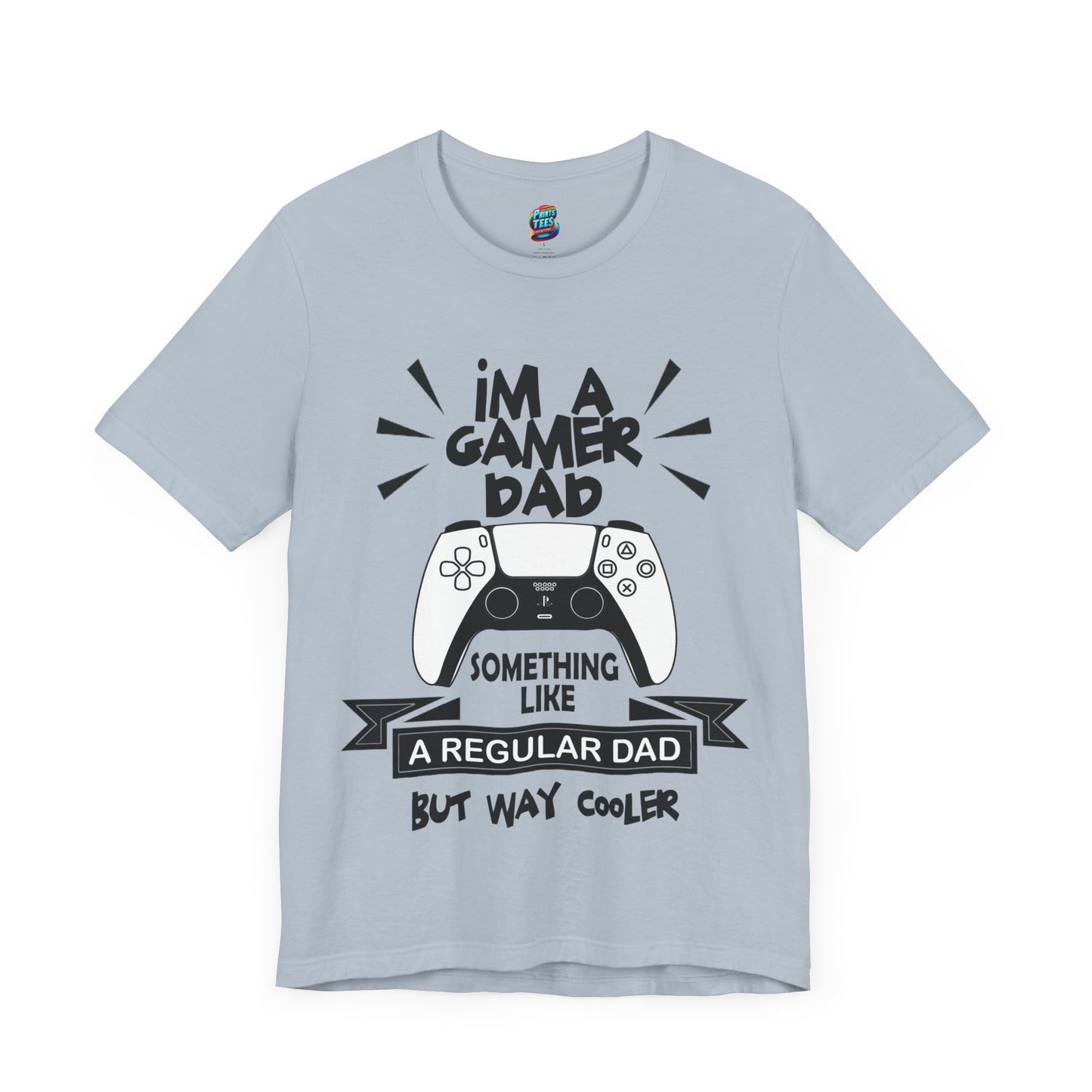 Gamer Dad-Jersey Knit T-Shirt