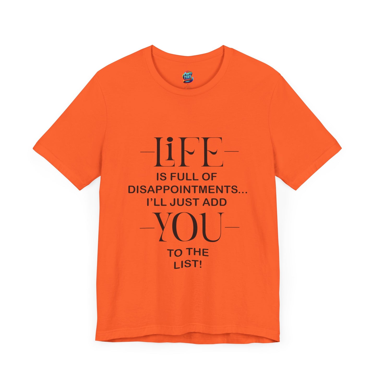 Disappointments-Jersey Knit T-Shirt