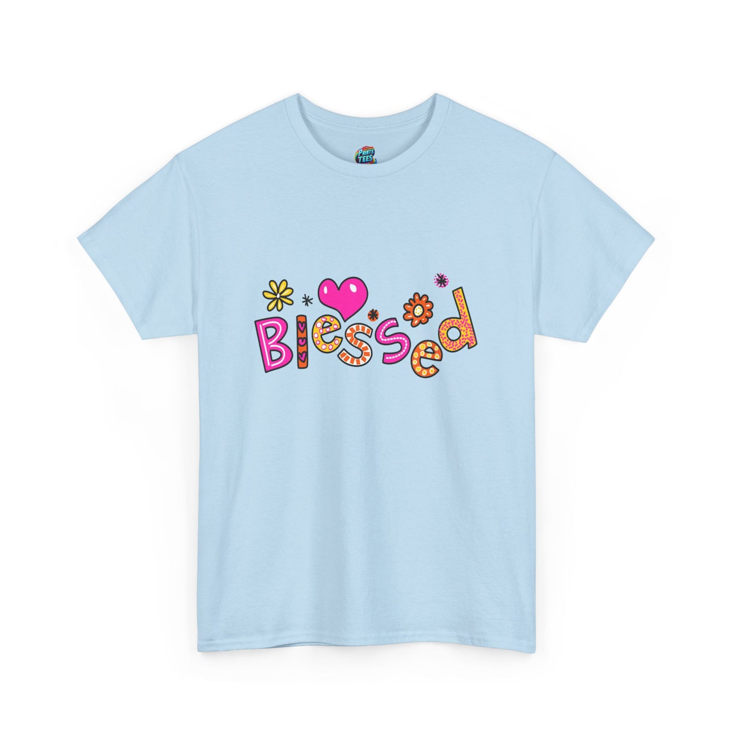 Blessed Flowers-Heavy Cotton Classic Tee