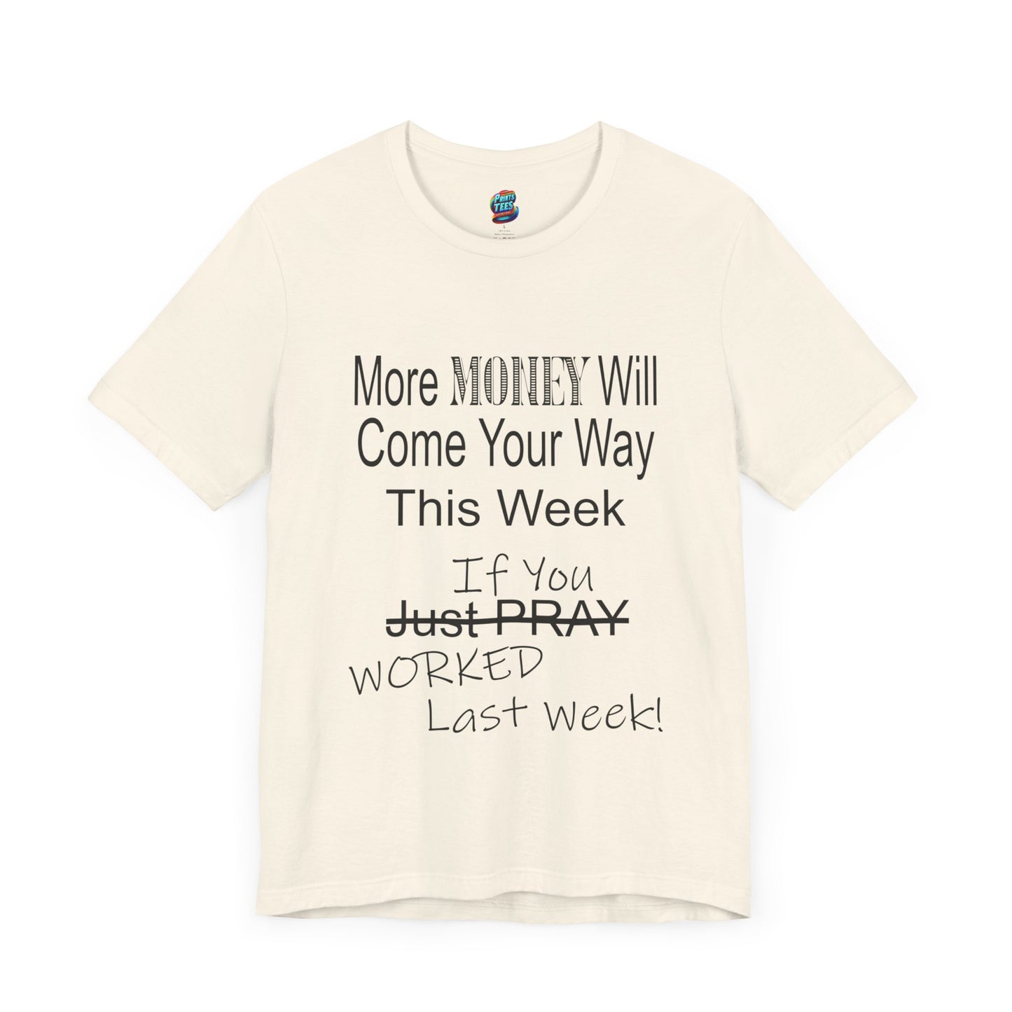 More Money-Jersey Knit T-Shirt