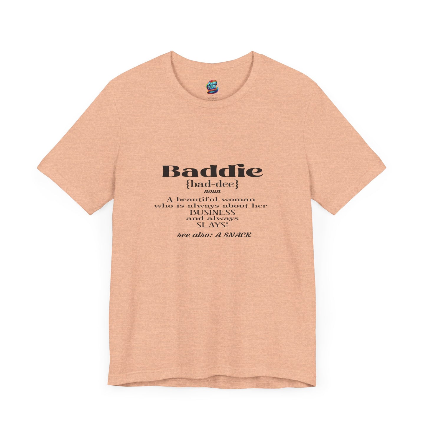 Baddie Definition-Jersey Knit T-Shirt