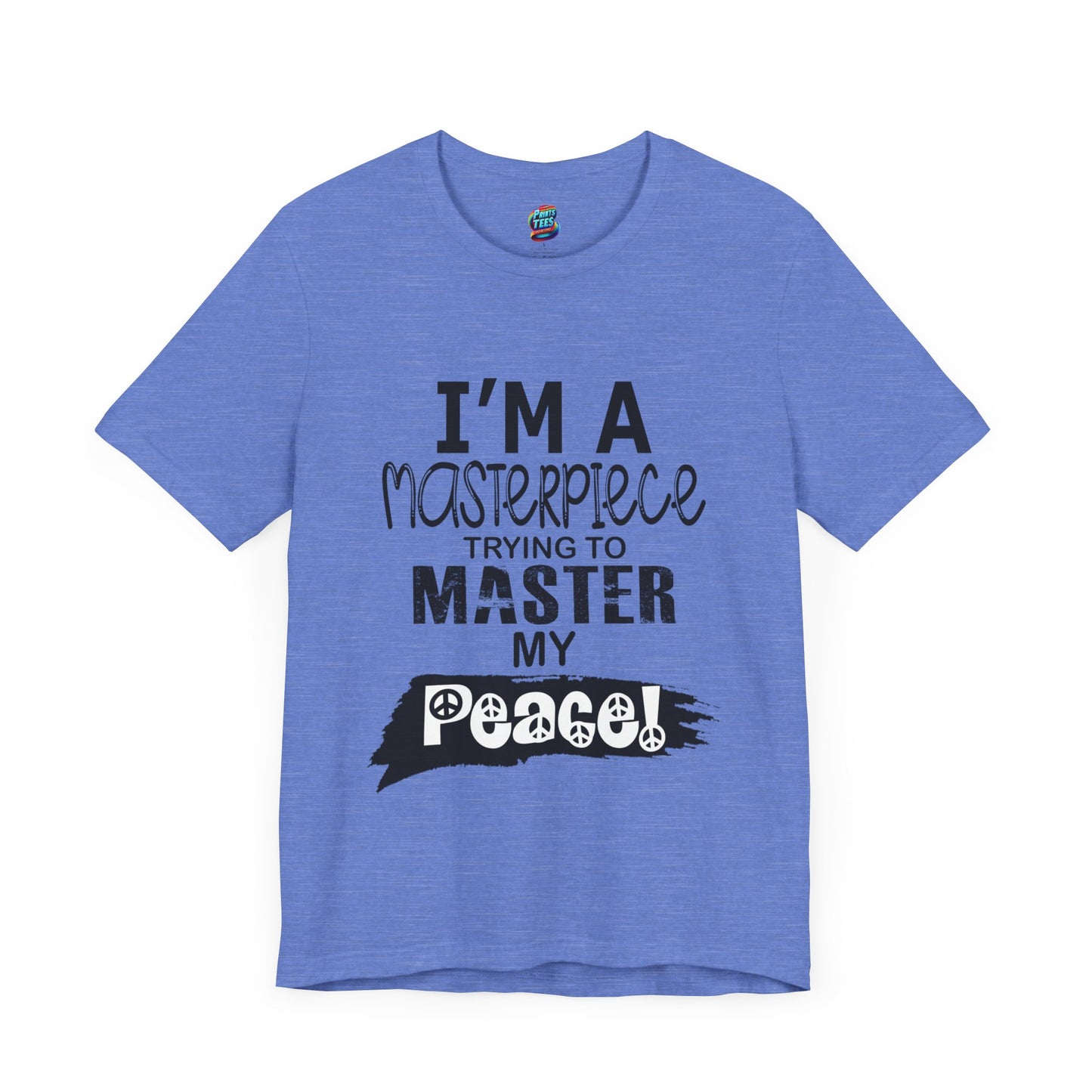 Master Peace-Black-Jersey Knit T-Shirt
