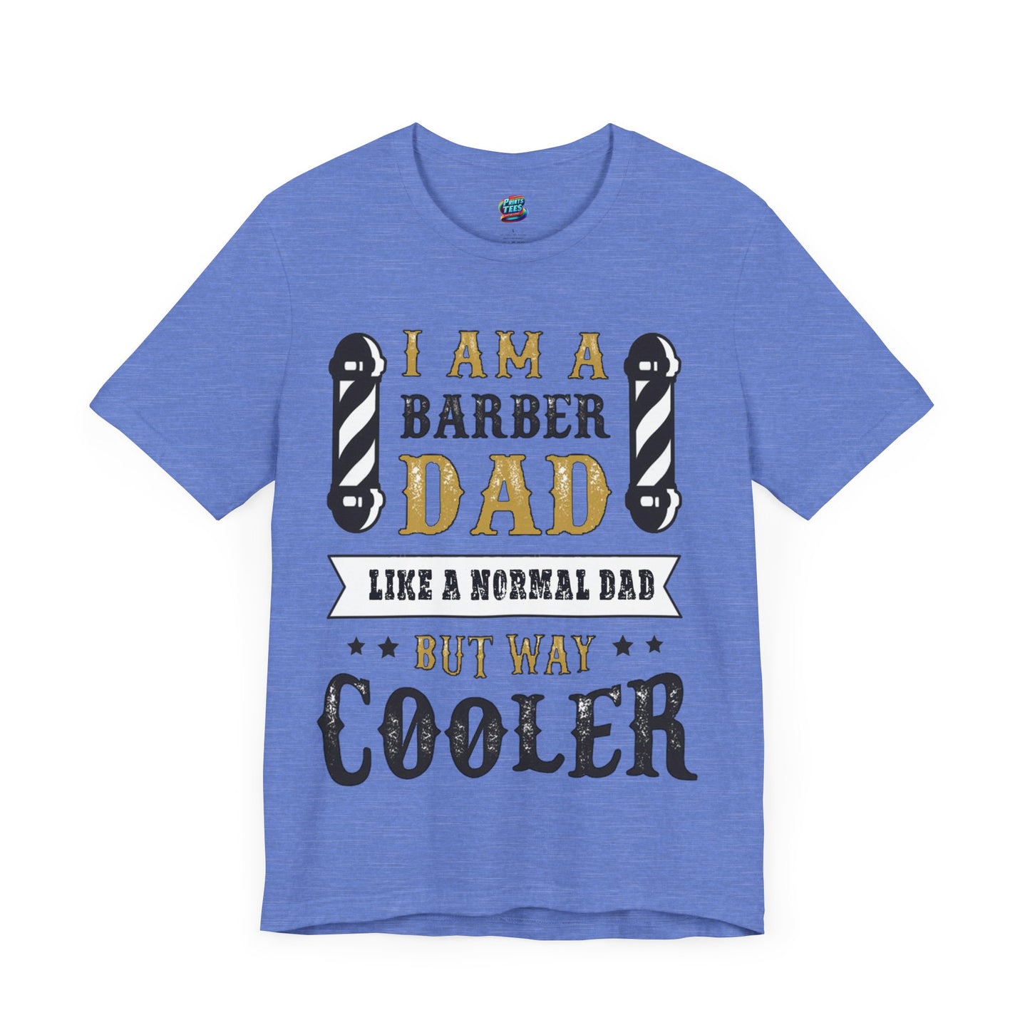 Cool Barber Dad-Jersey Knit T-Shirt