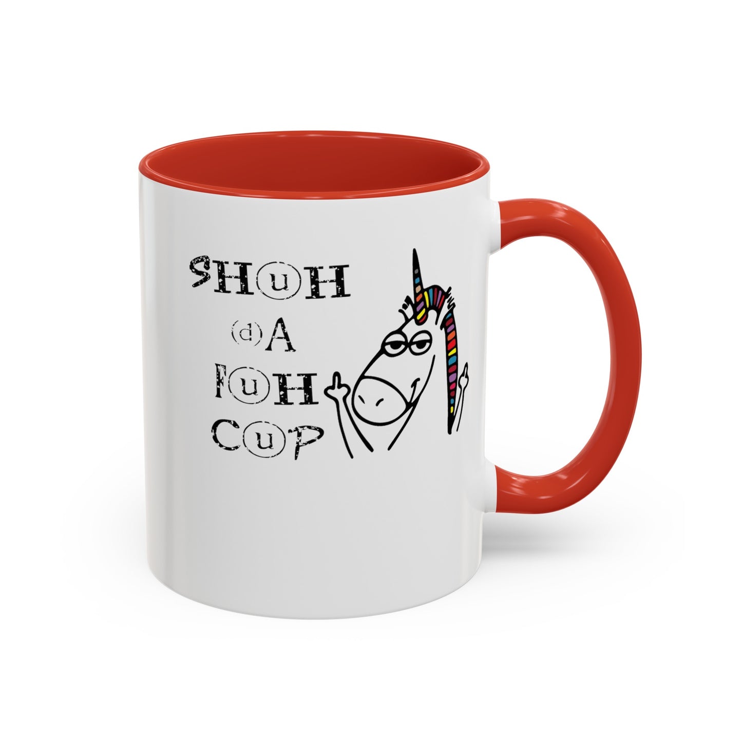 Shuhdafuhcup-Accent Coffee Mug (11, 15oz)