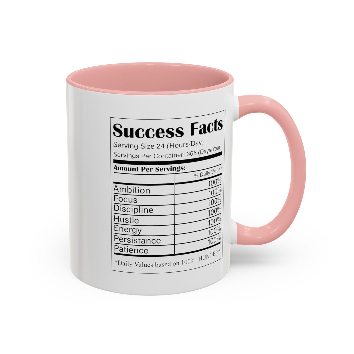 Success Facts-Accent Coffee Mug (11, 15oz)