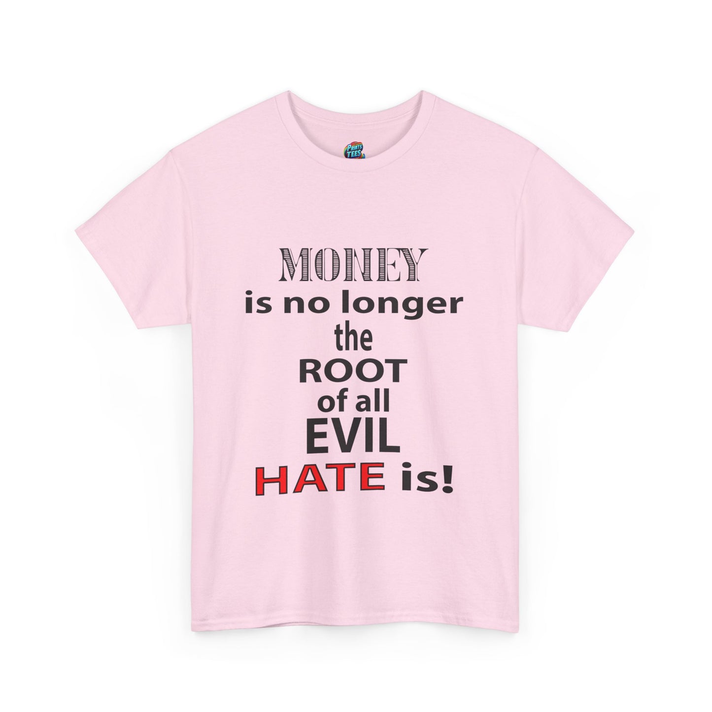 Root of Evil-Hate-Heavy Cotton Classic Tee