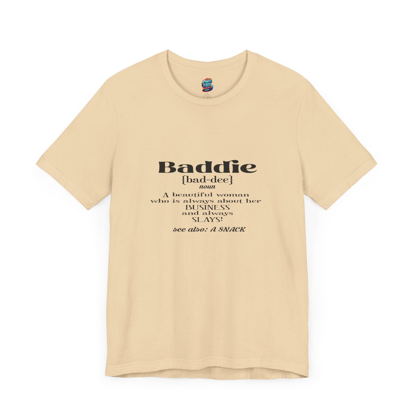 Baddie Definition-Jersey Knit T-Shirt