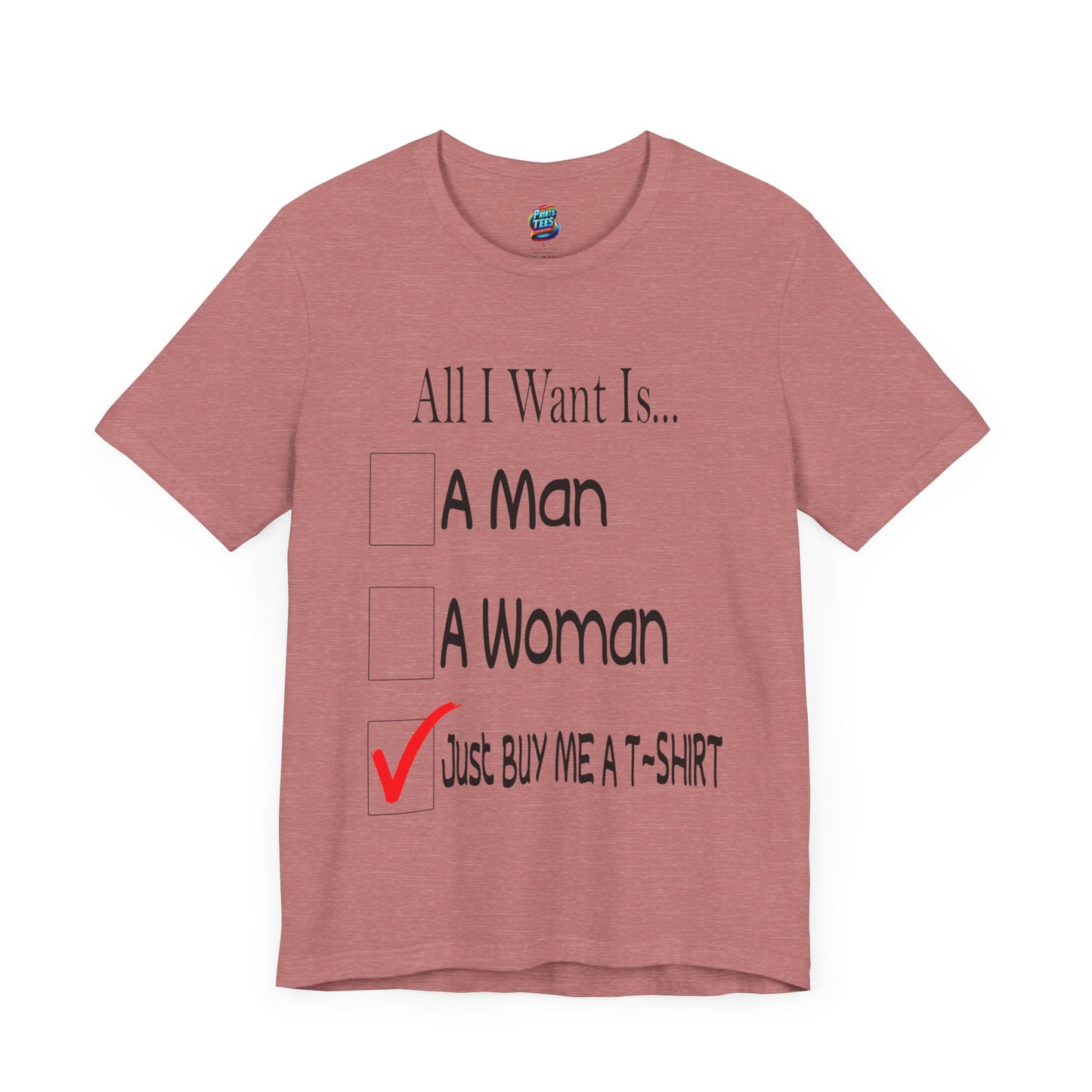 Buy Me A T-Shirt-Jersey Knit T-Shirt