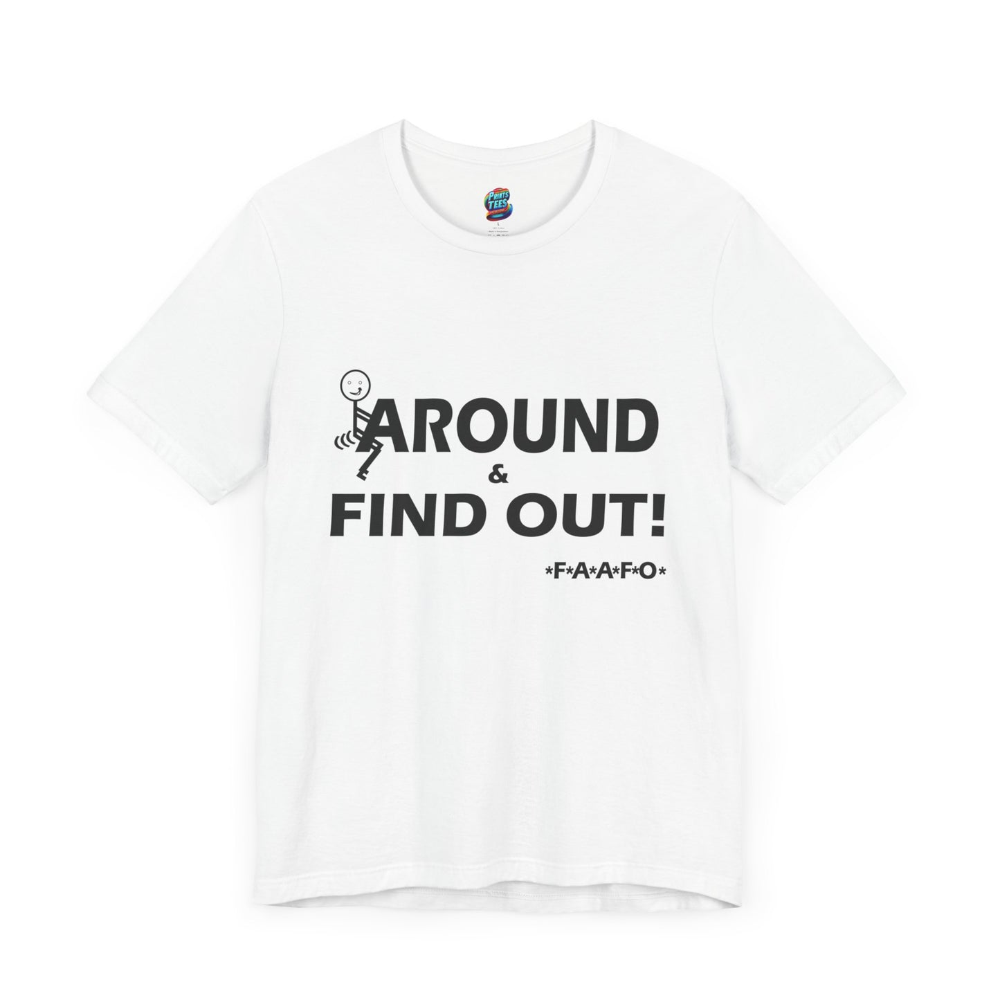 Fu(k Around-Jersey Knit T-Shirt