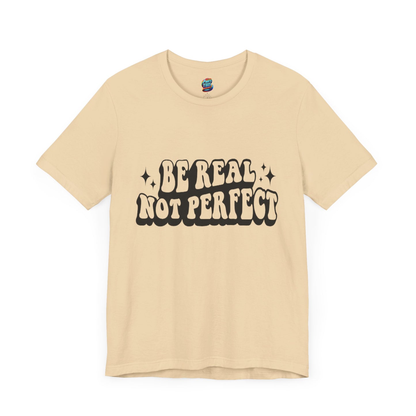 Be Real-Jersey Knit T-Shirt