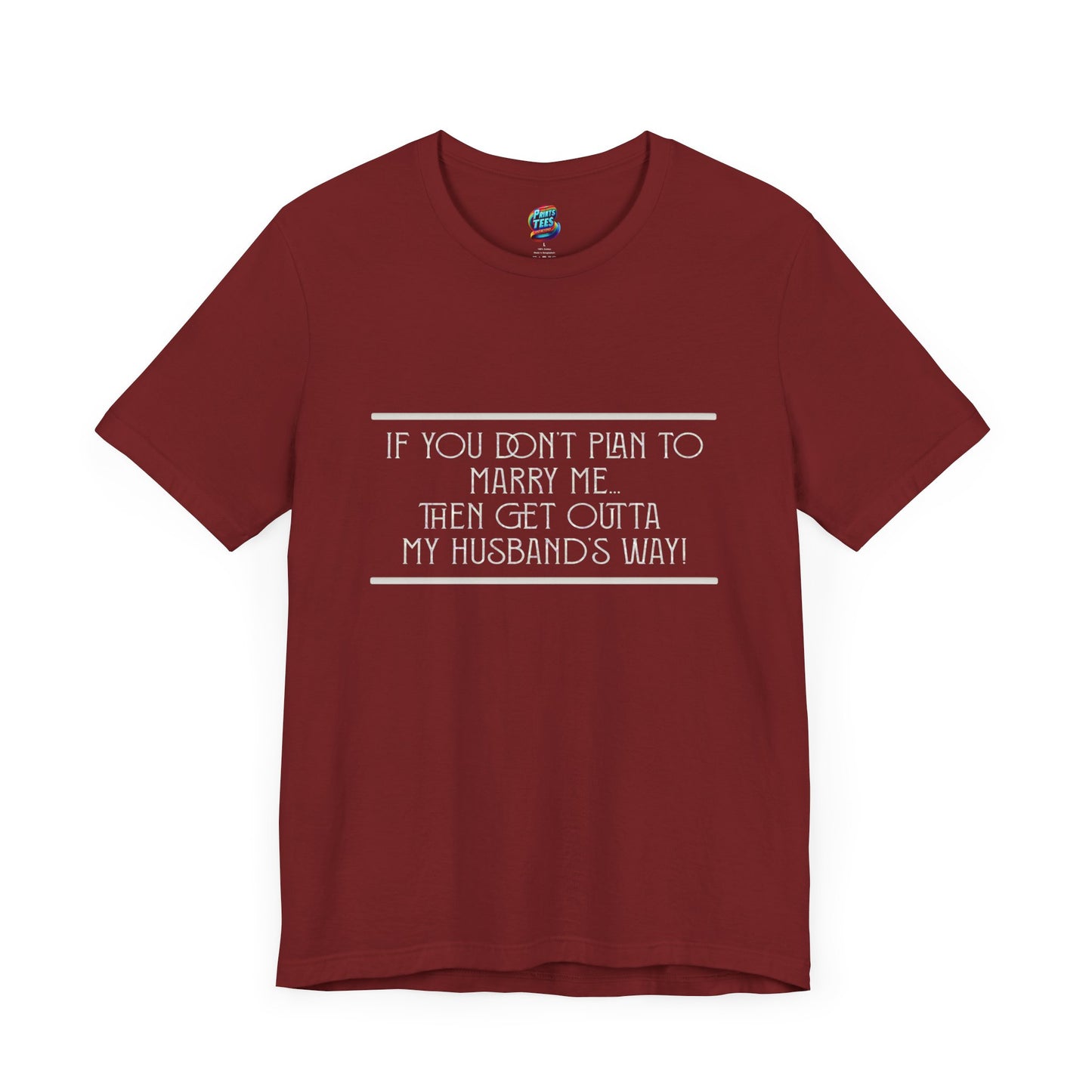 Marry Me-Jersey Knit T-Shirt