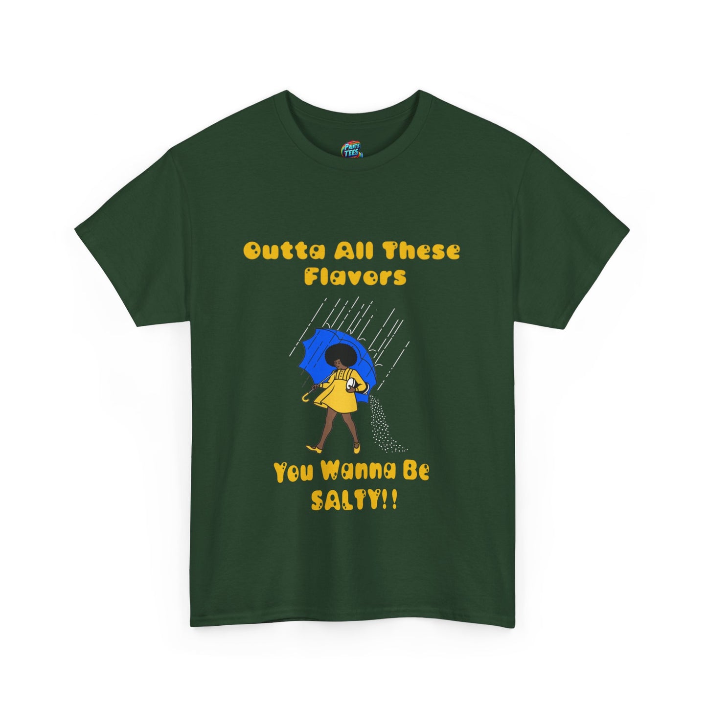 Salty-Black Girl-Heavy Cotton Classic Tee