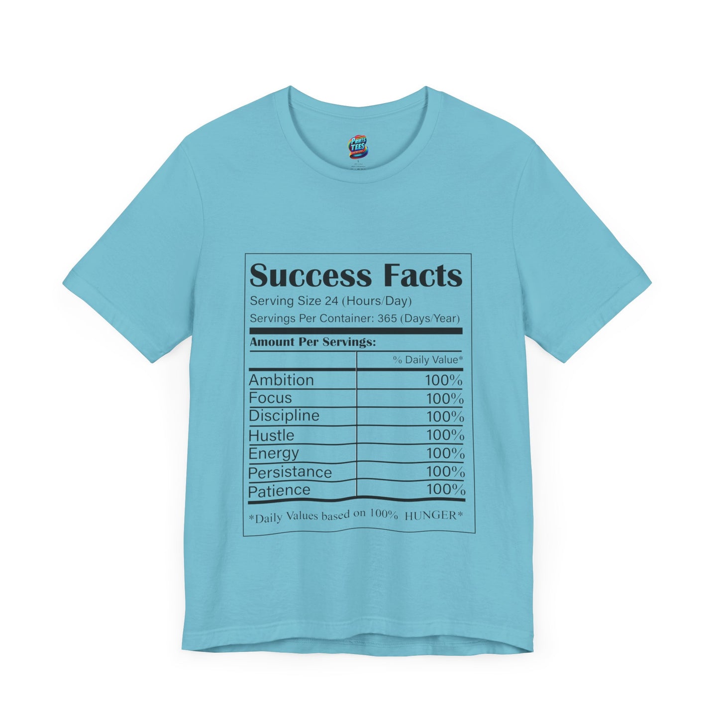 Success Facts-Jersey Knit T-Shirt