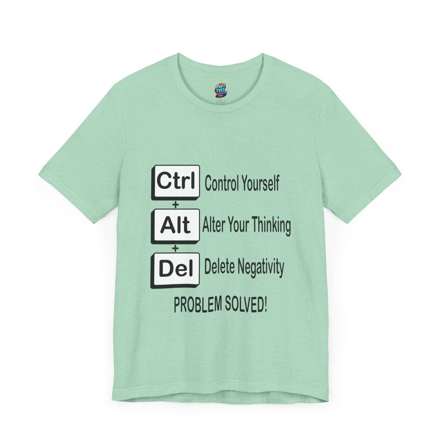 Ctrl-Alt-Del-Jersey Knit T-Shirt
