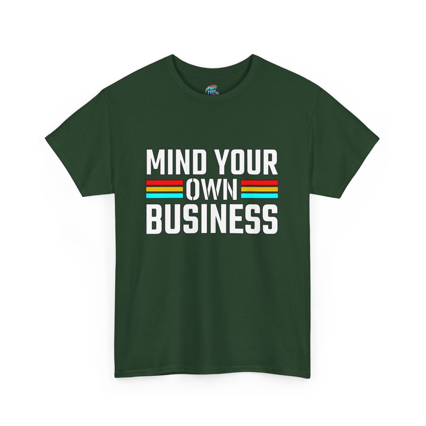 Mind Your Own Business-Heavy Cotton Classic Tee