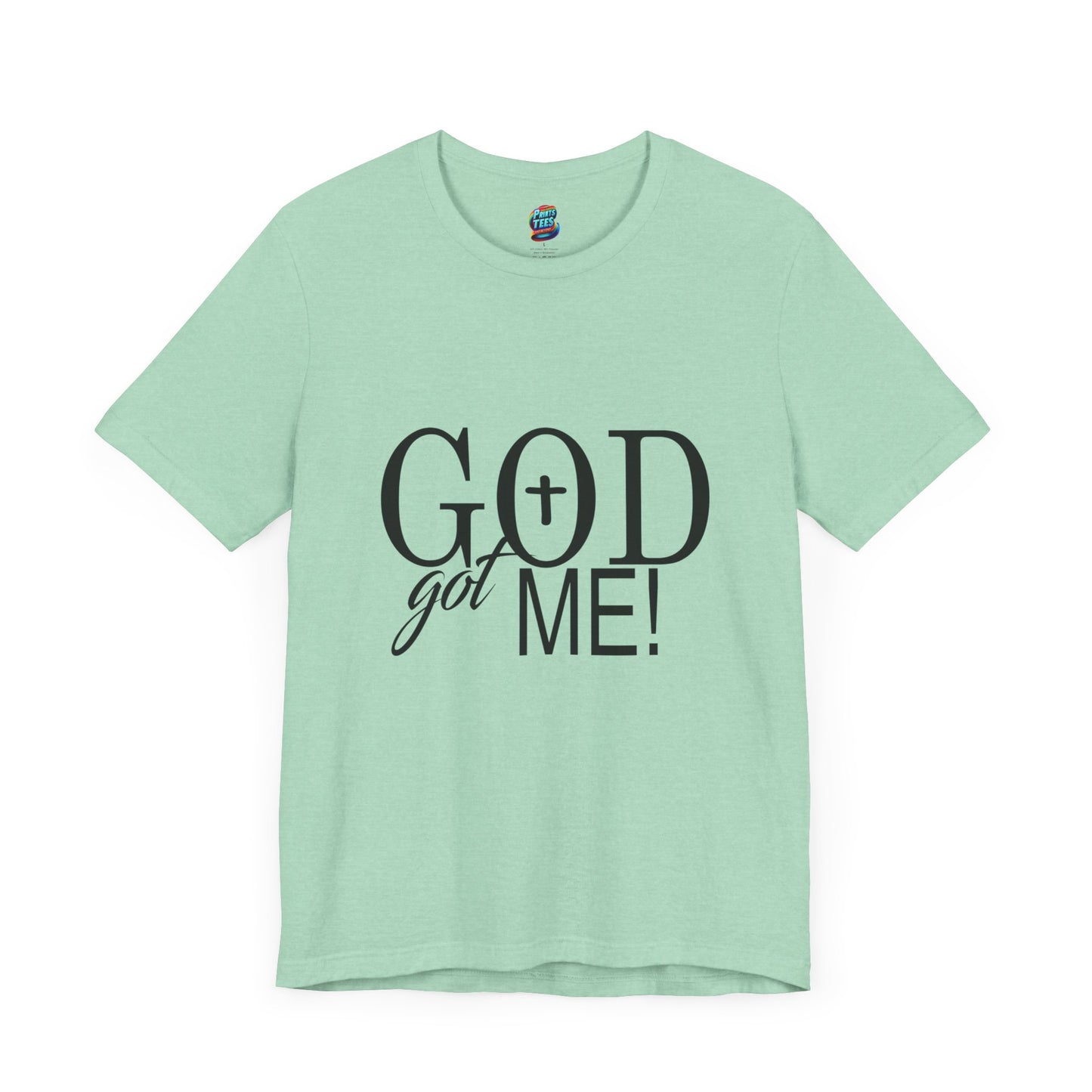 God Got Me-Jersey Knit T-Shirt