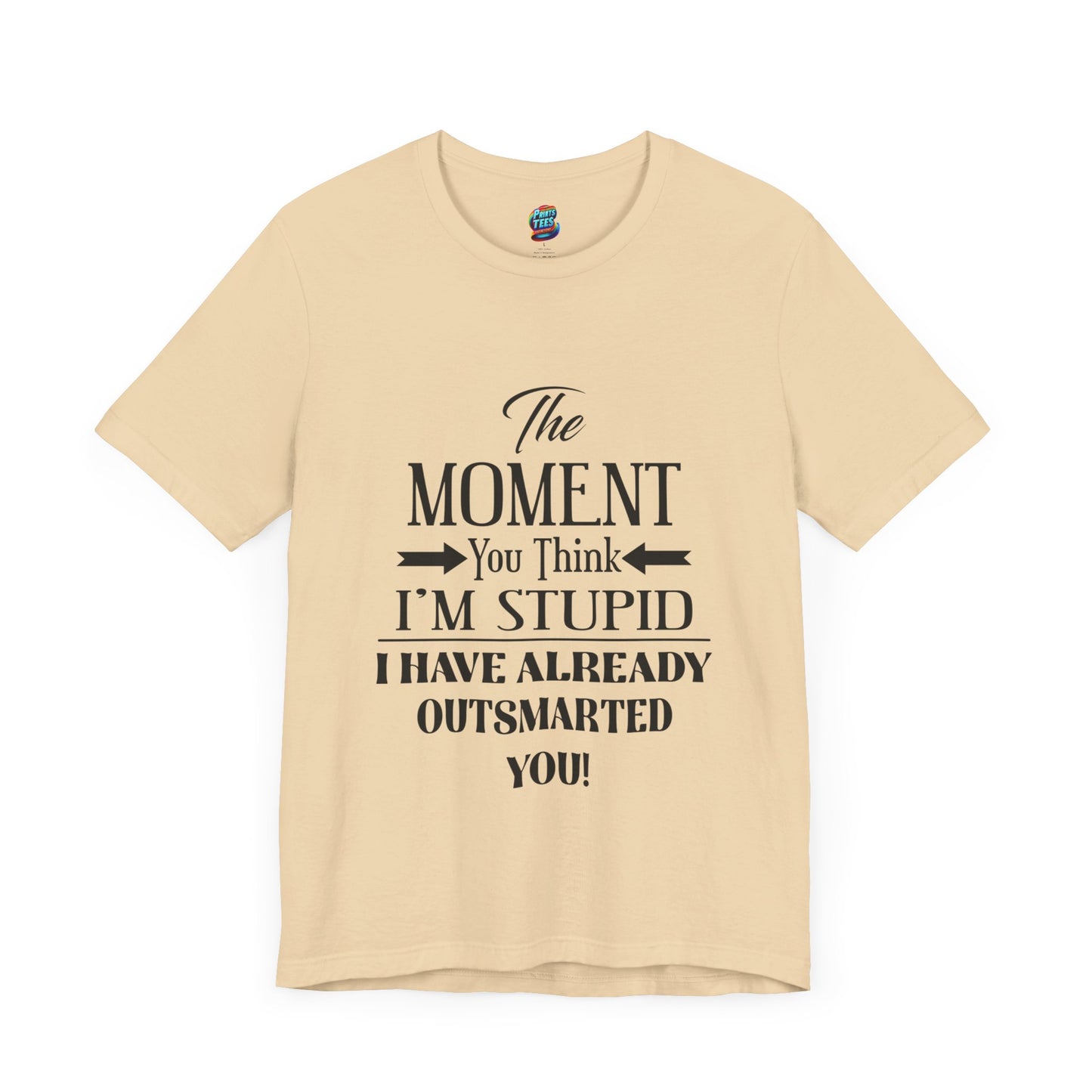 Outsmarted-Jersey Knit T-Shirt