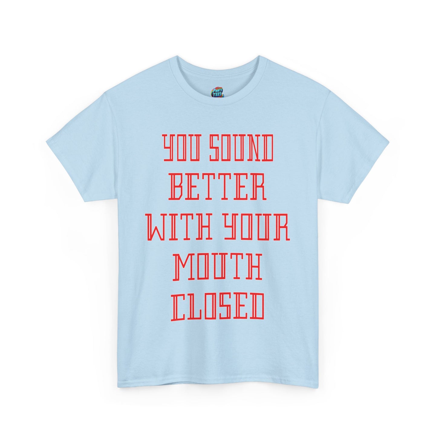 Mouth Closed-Heavy Cotton Classic Tee