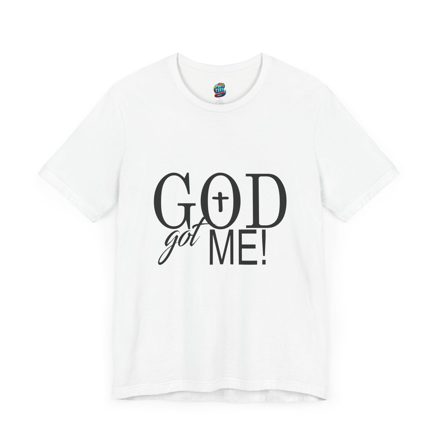 God Got Me-Jersey Knit T-Shirt