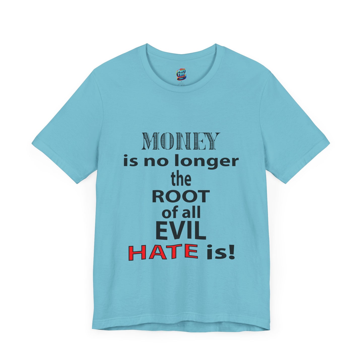 Root of Evil-Hate-Jersey Knit T-Shirt