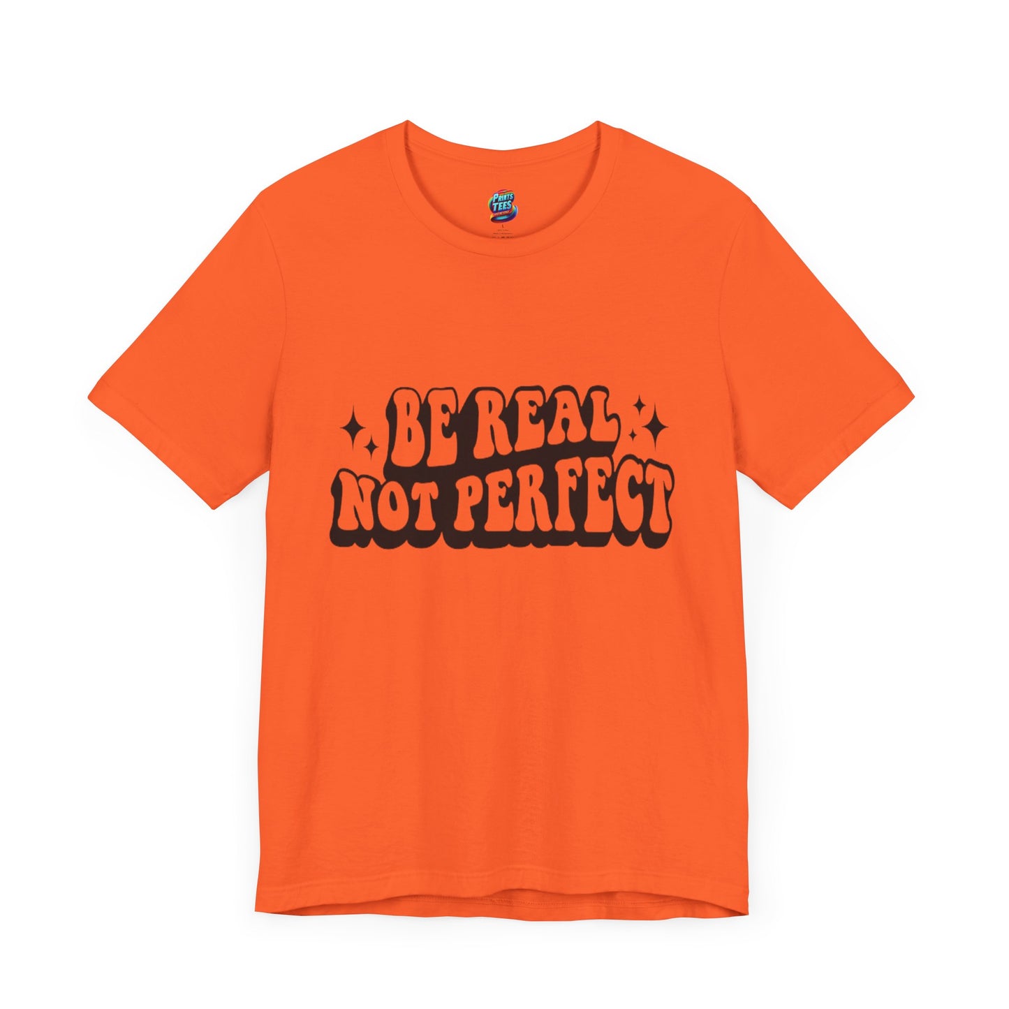 Be Real-Jersey Knit T-Shirt