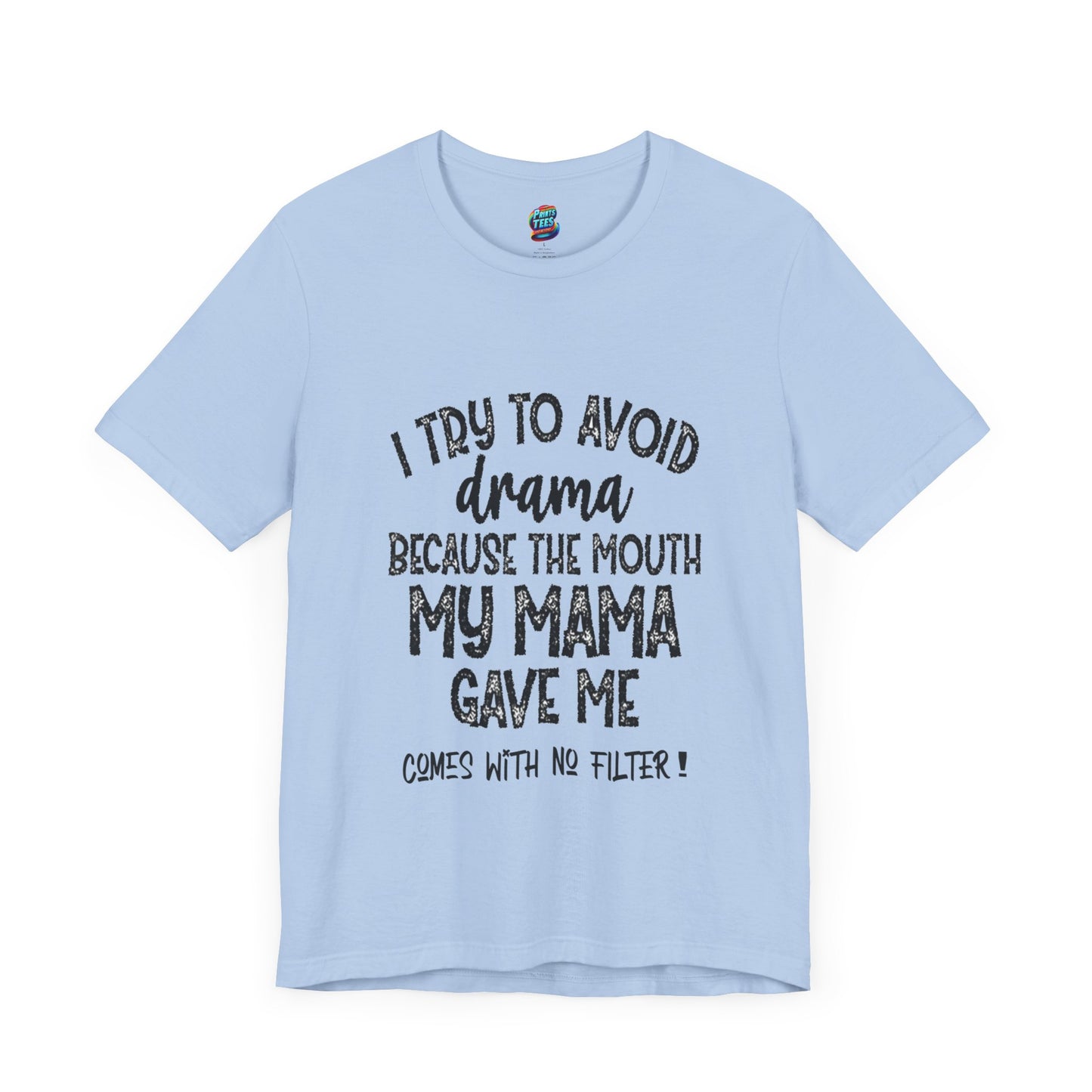 No Filter-Jersey Knit T-Shirt