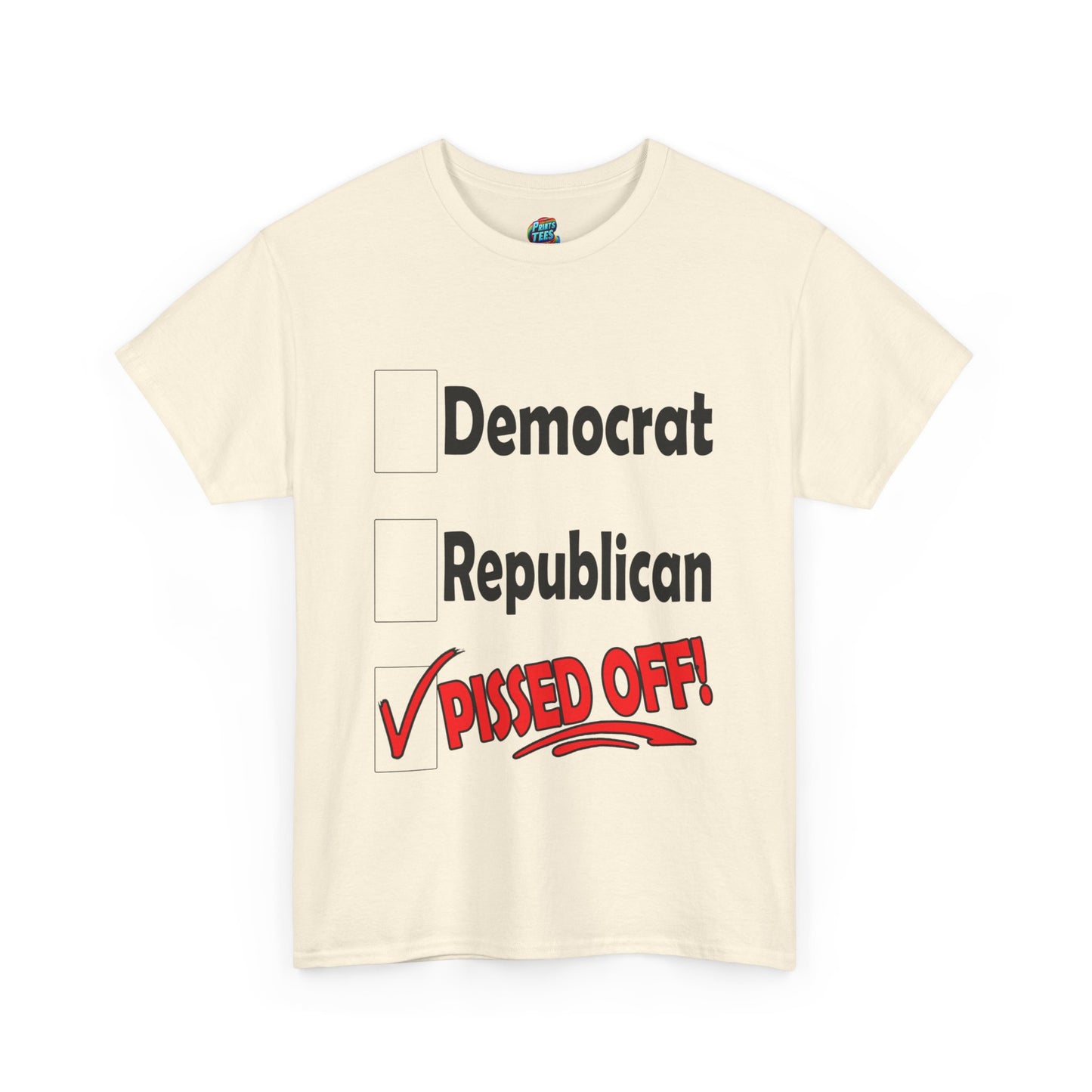 Dem-Rep-Heavy Cotton Classic Tee