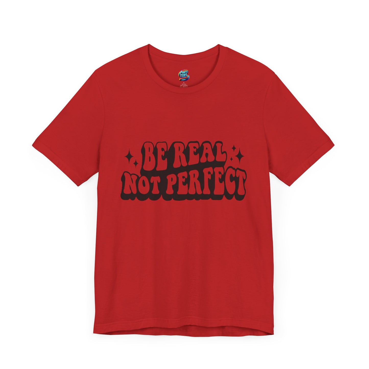 Be Real-Jersey Knit T-Shirt