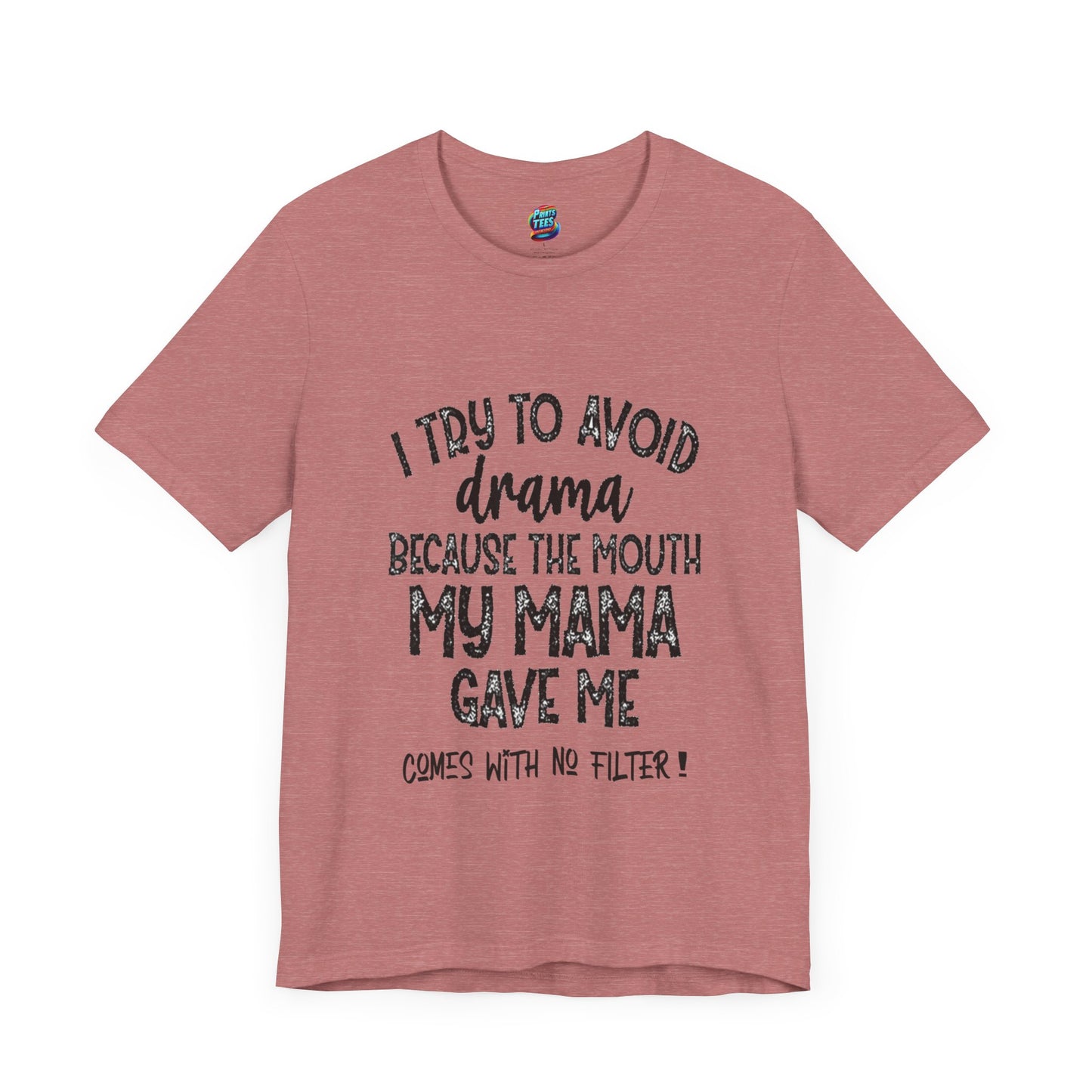 No Filter-Jersey Knit T-Shirt