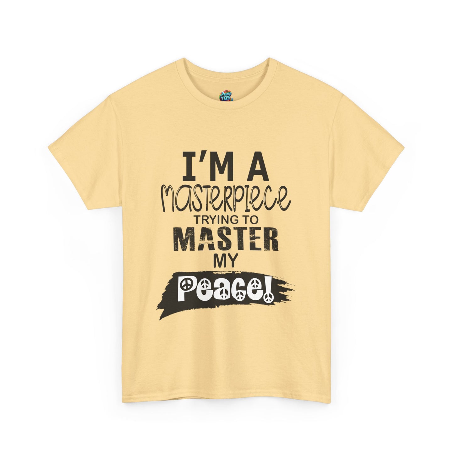 Master Peace-Black-Heavy Cotton Classic Tee