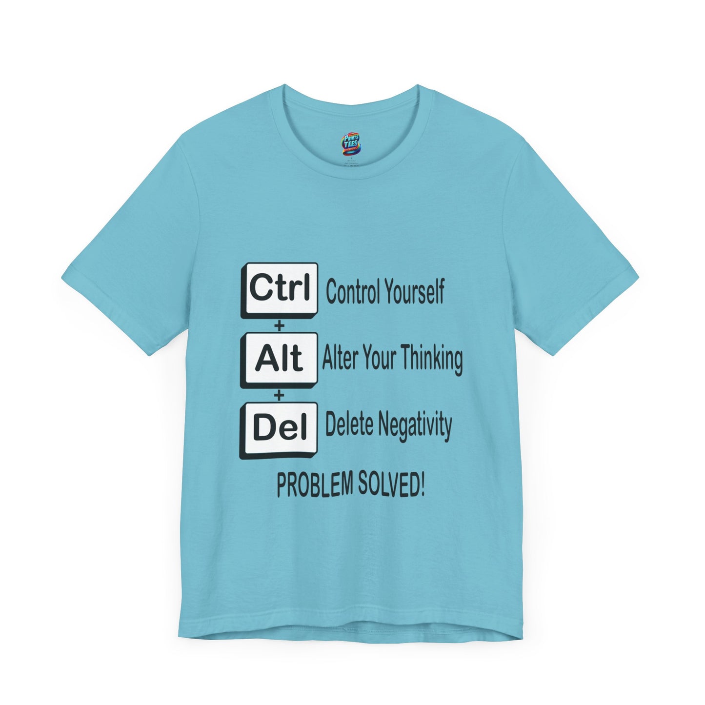 Ctrl-Alt-Del-Jersey Knit T-Shirt