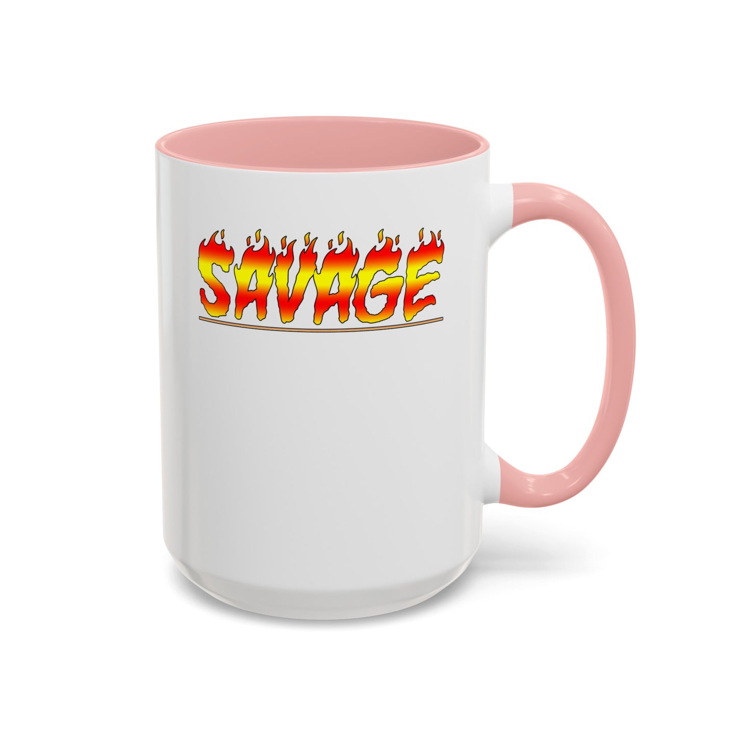 Savage Fire -Accent Coffee Mug (11, 15oz)