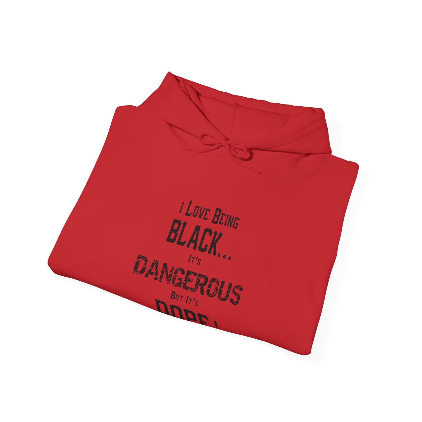 Black is Dangerous-Heavy Blend™ Classic Hoodie