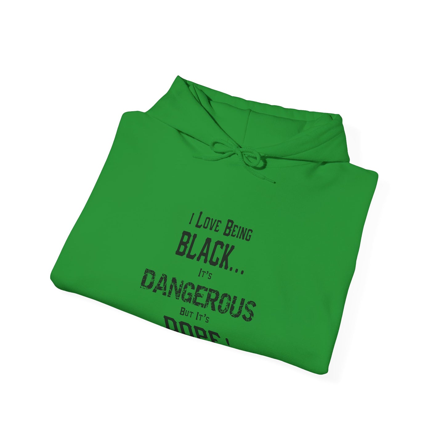 Black is Dangerous-Heavy Blend™ Classic Hoodie